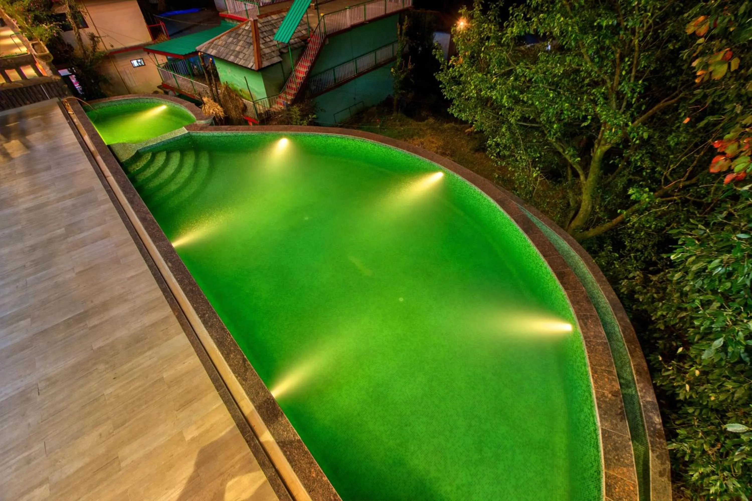 Night in Hotel Katson Castle Dharamshala