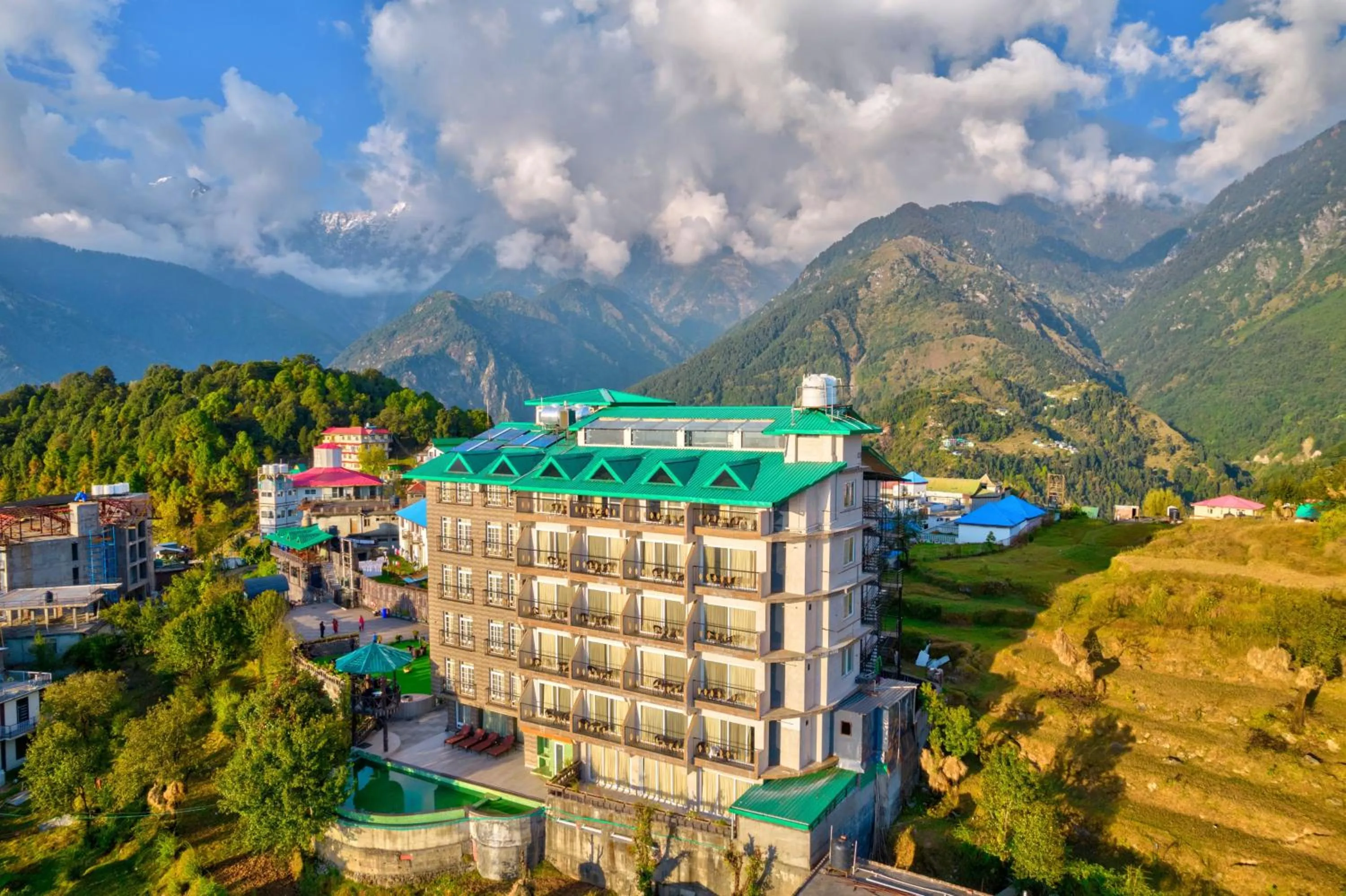 Property building in Hotel Katson Castle Dharamshala