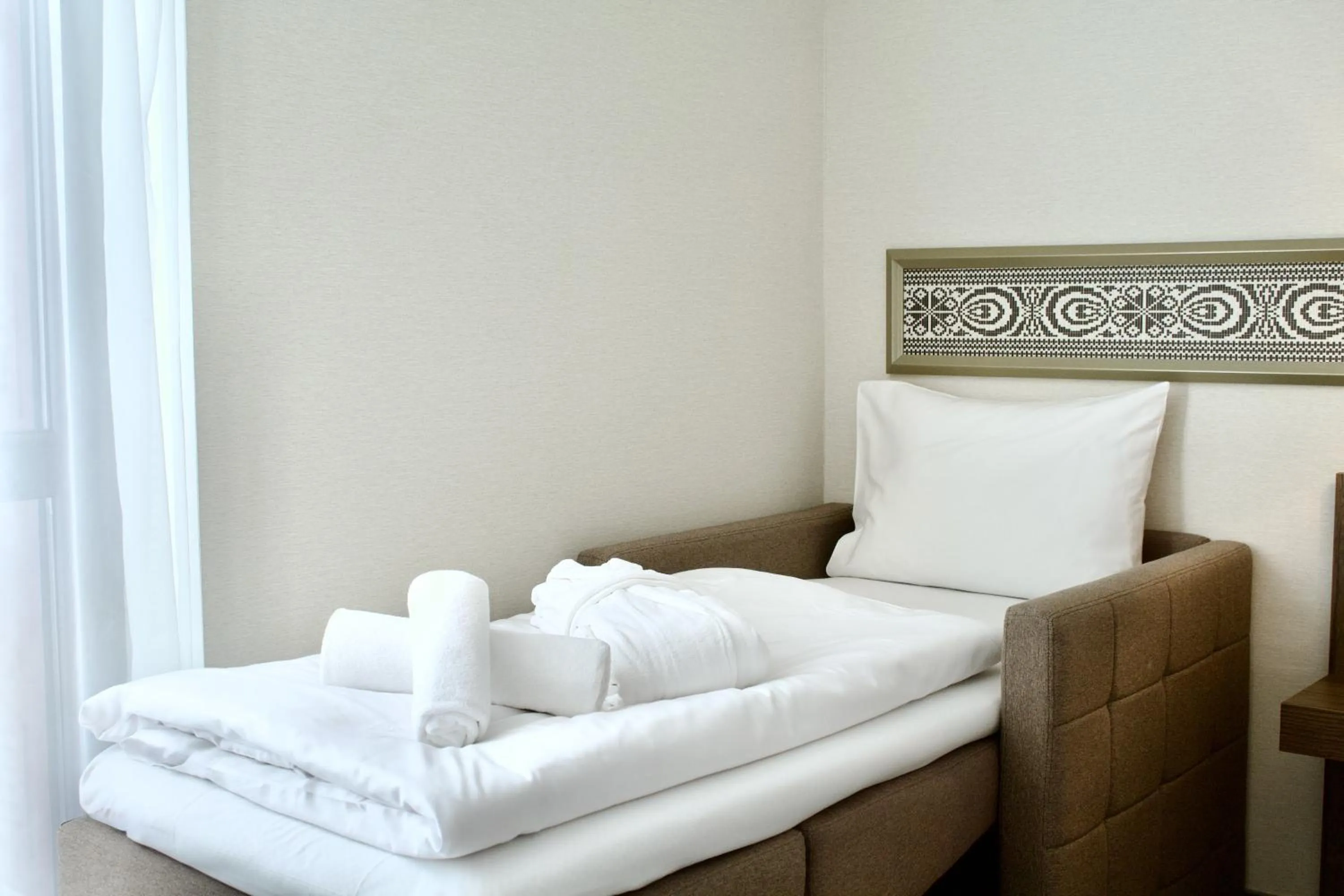 Bed in HOTEL CRYSTAL WELLNESS & SPA superior