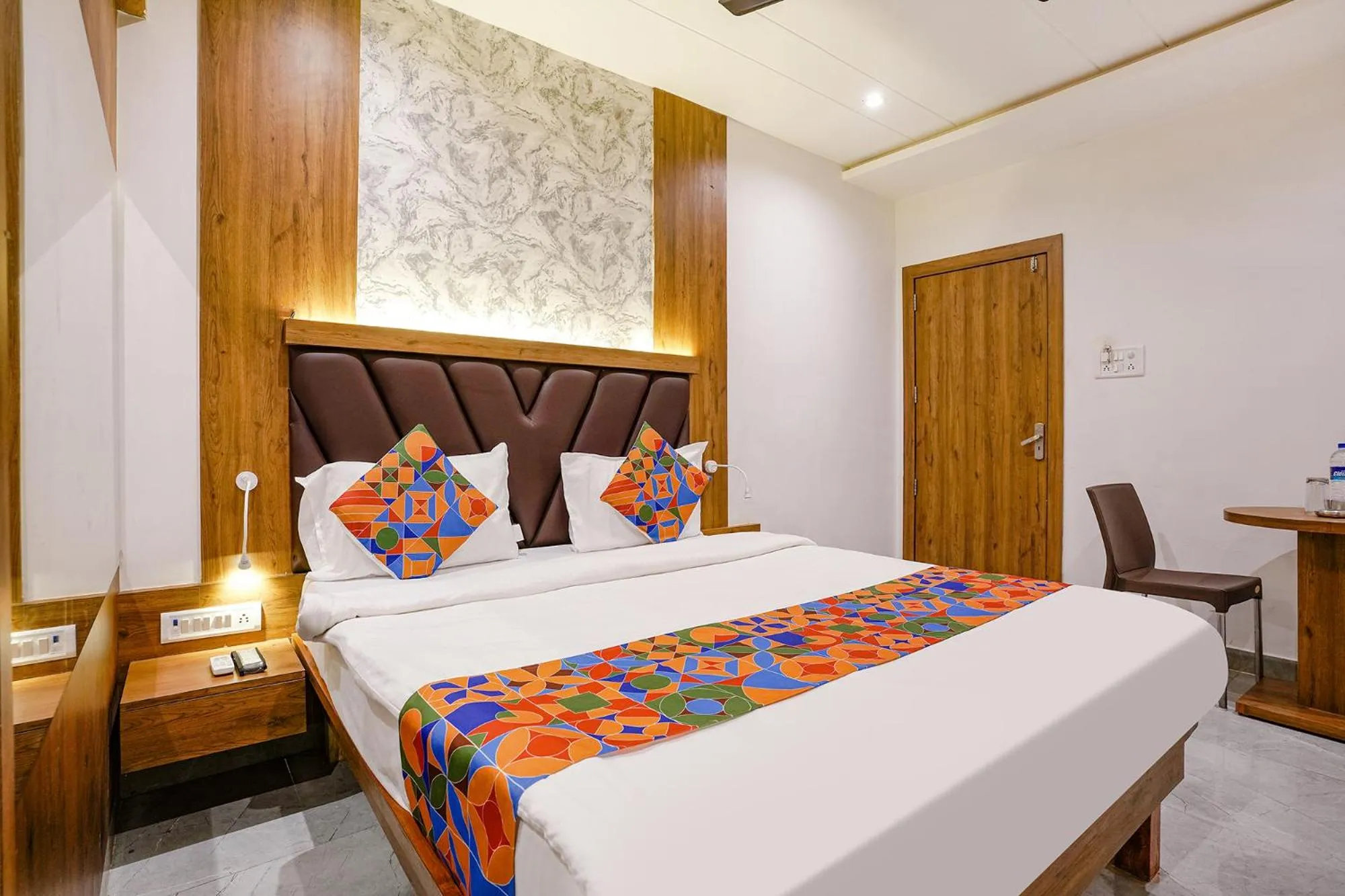 Bedroom in FabHotel Grand Residency