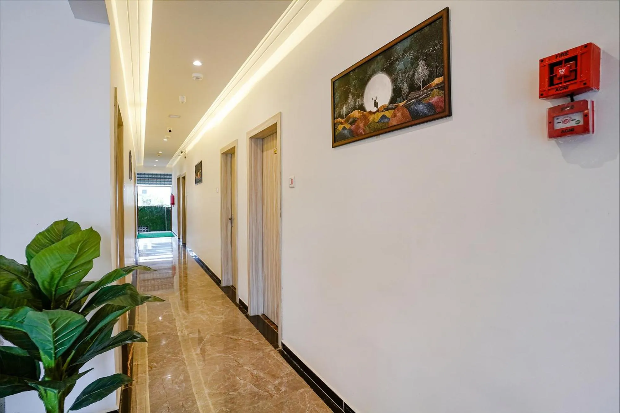 Lobby or reception in FabHotel Grand Residency