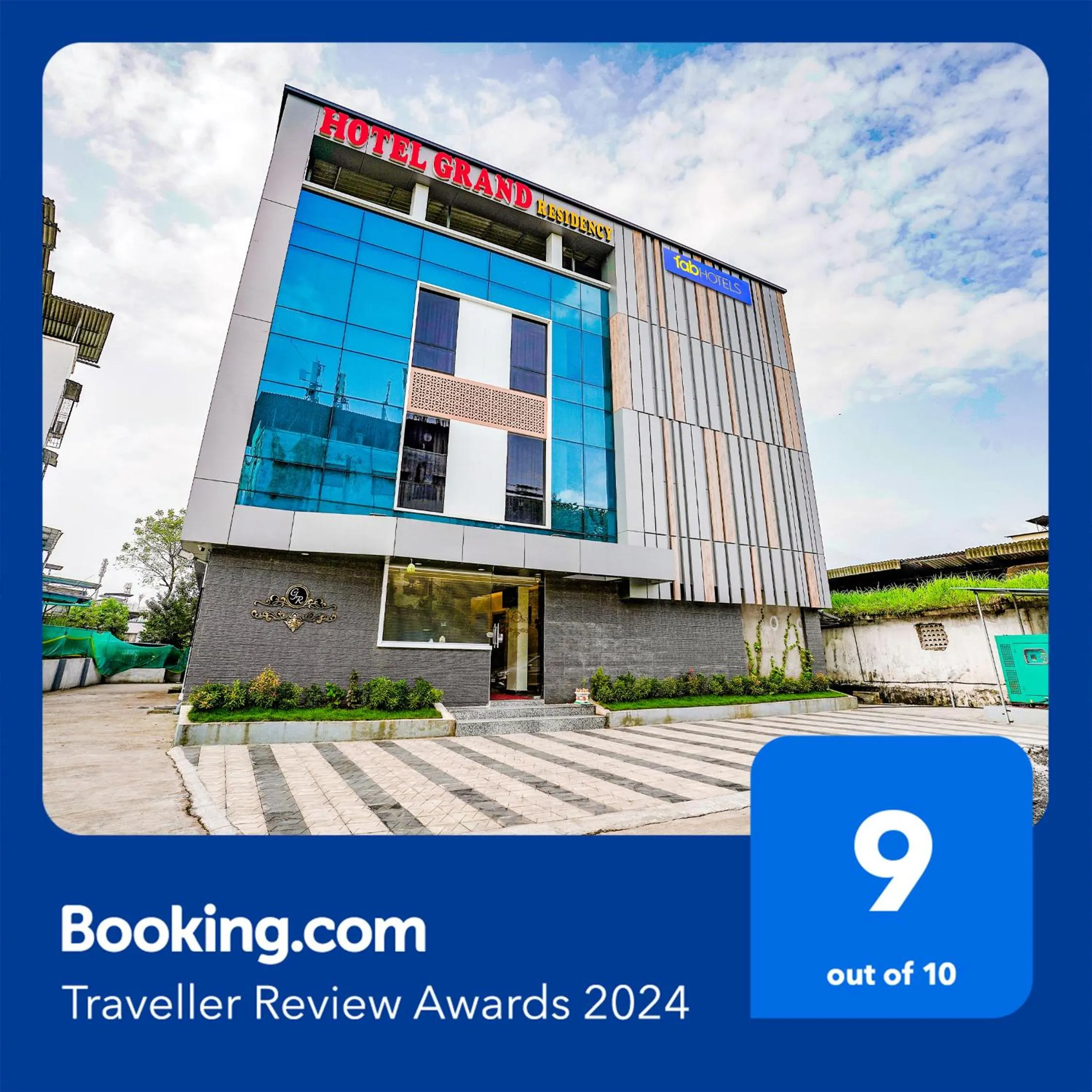 Property building, Property Logo/Sign in FabHotel Grand Residency