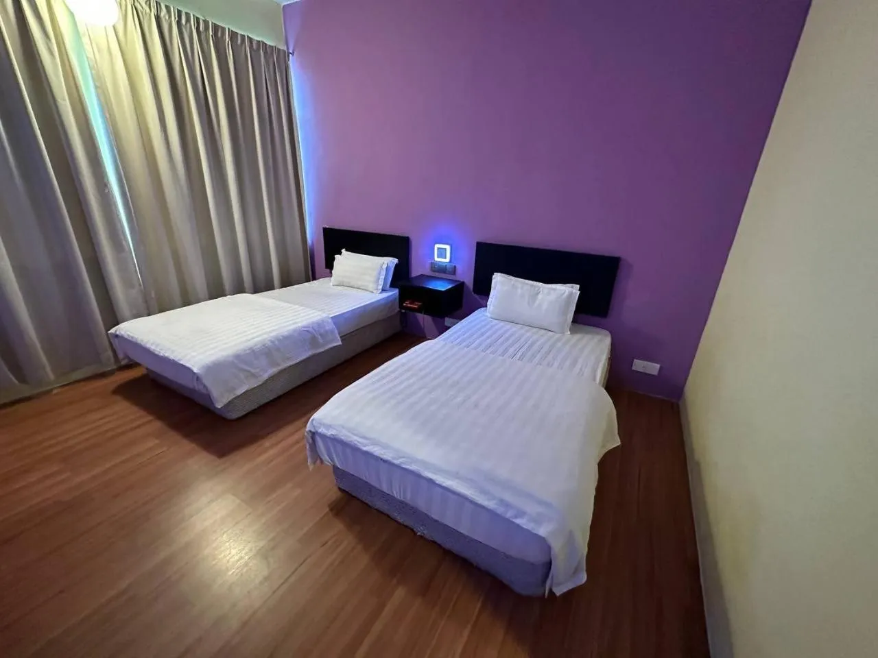 Bed in De Choice Hotel Tawau