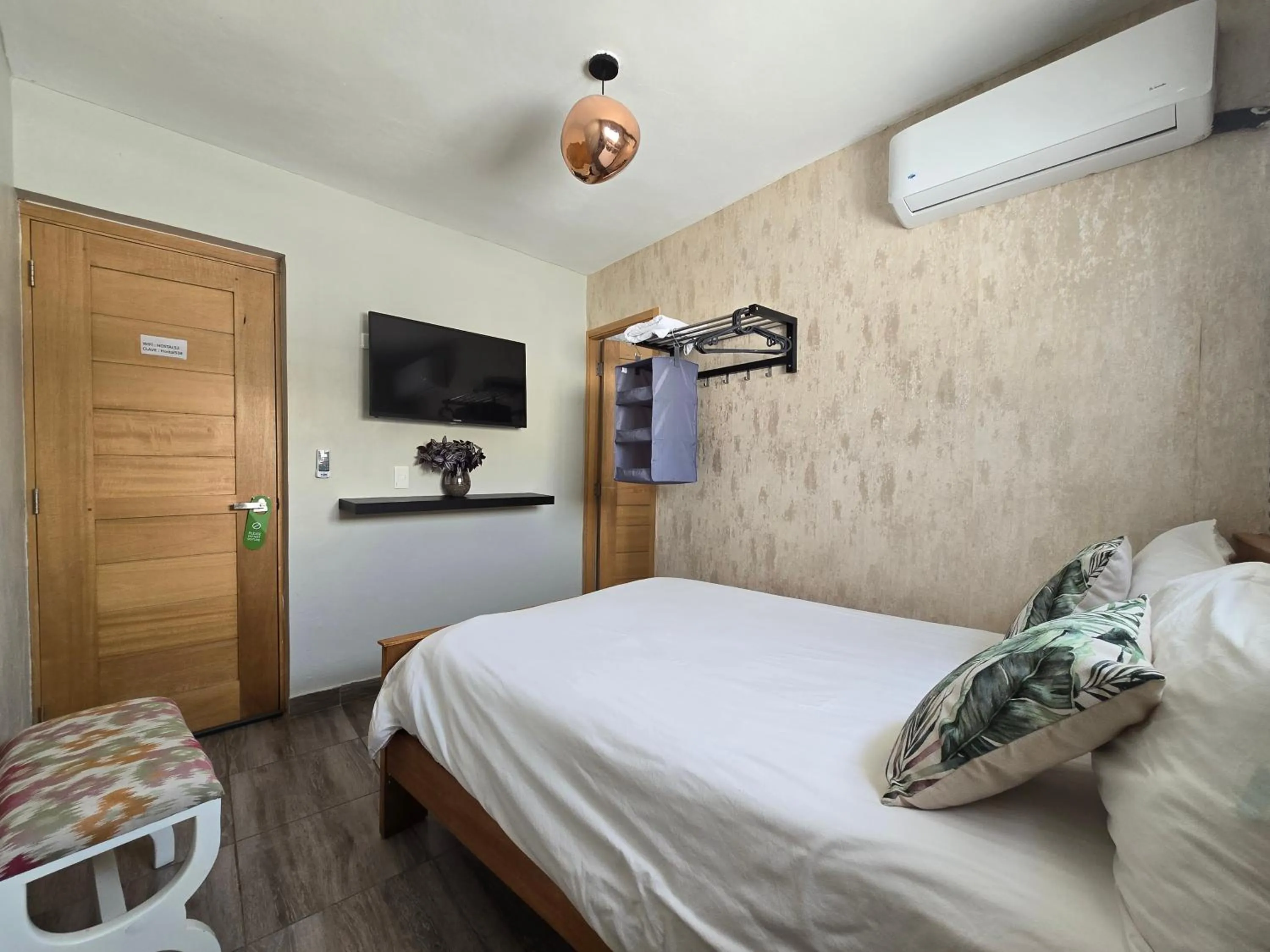 Bed in Hostal 53 Boutique Santo Domingo