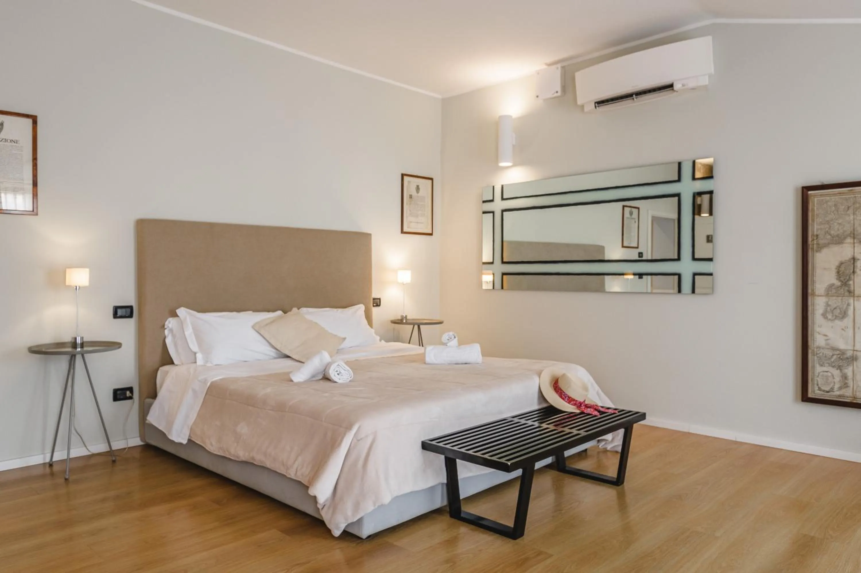 Bed in Il Battistero Siena Residenza d'Epoca