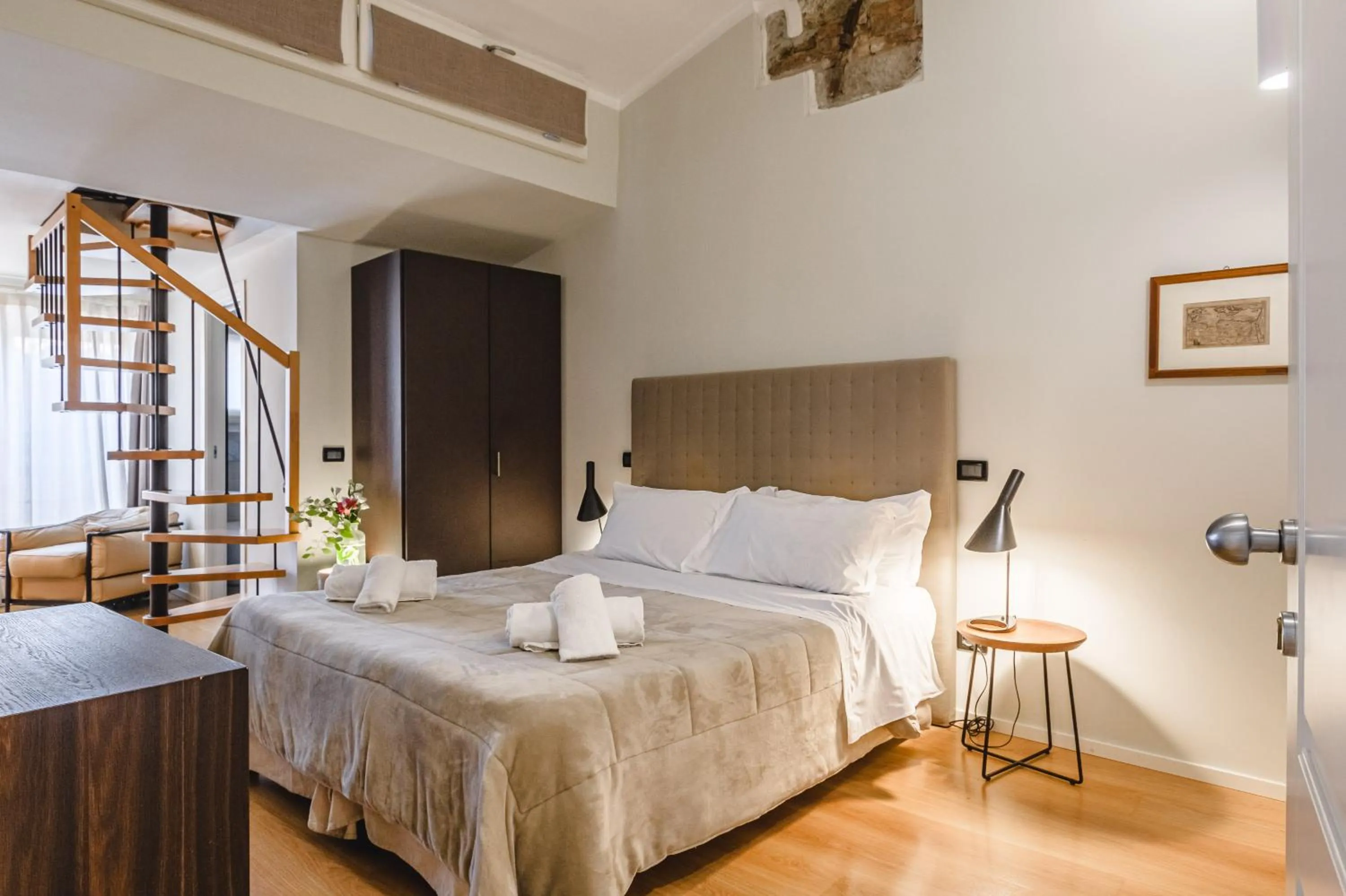 Bed in Il Battistero Siena Residenza d'Epoca