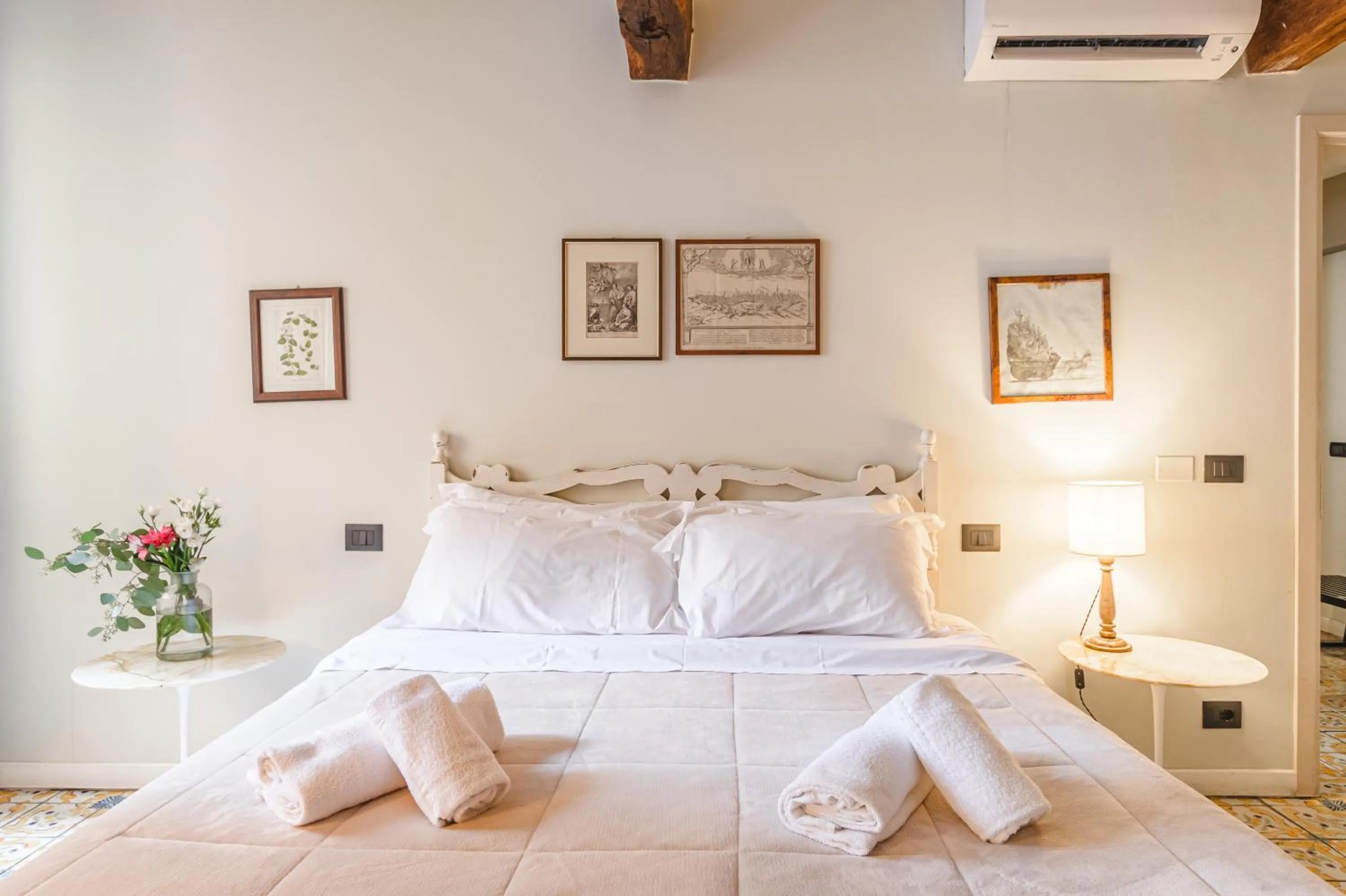 Bedroom, Bed in Il Battistero Siena Residenza d'Epoca