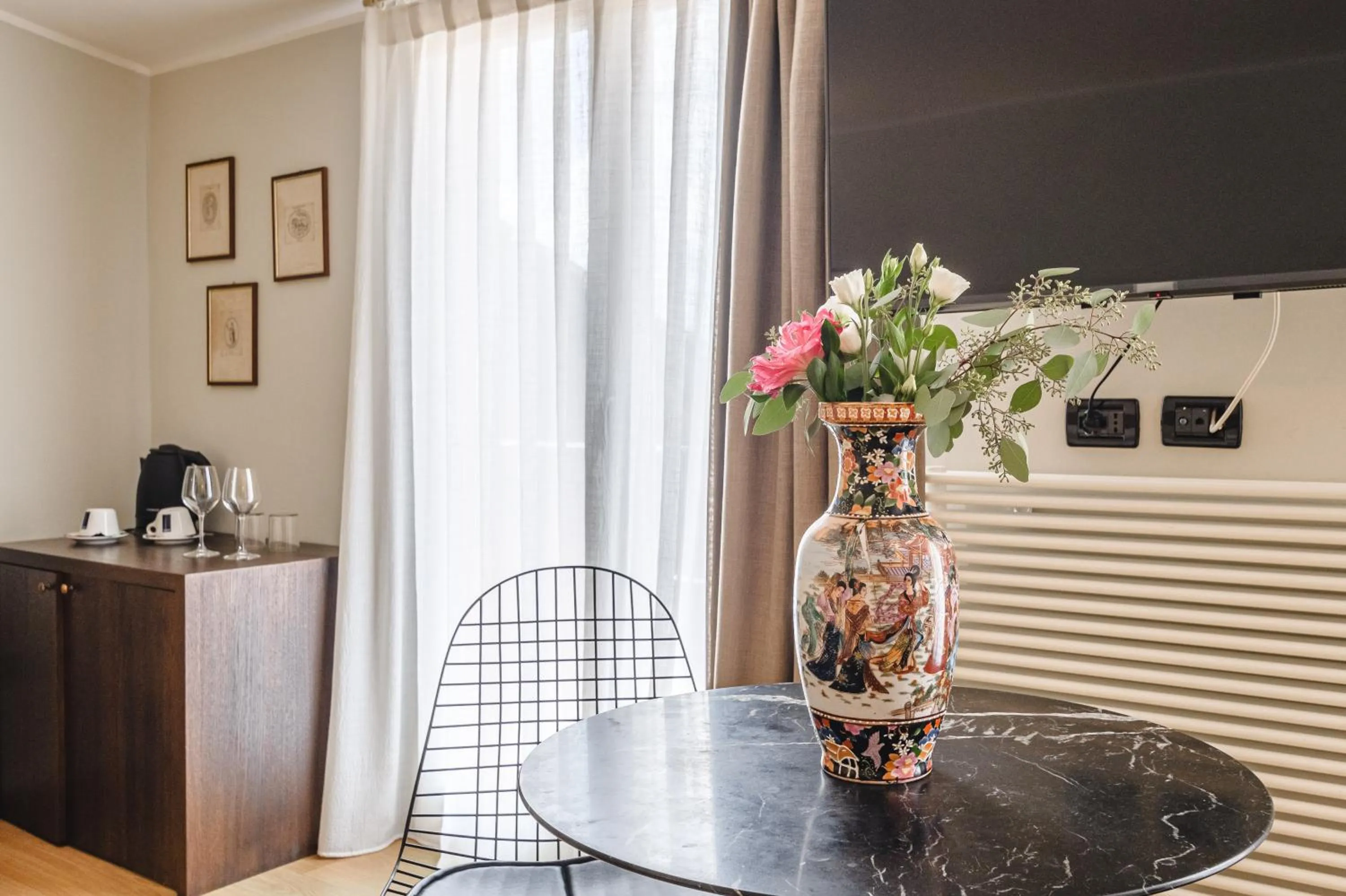 Decorative detail in Il Battistero Siena Residenza d'Epoca