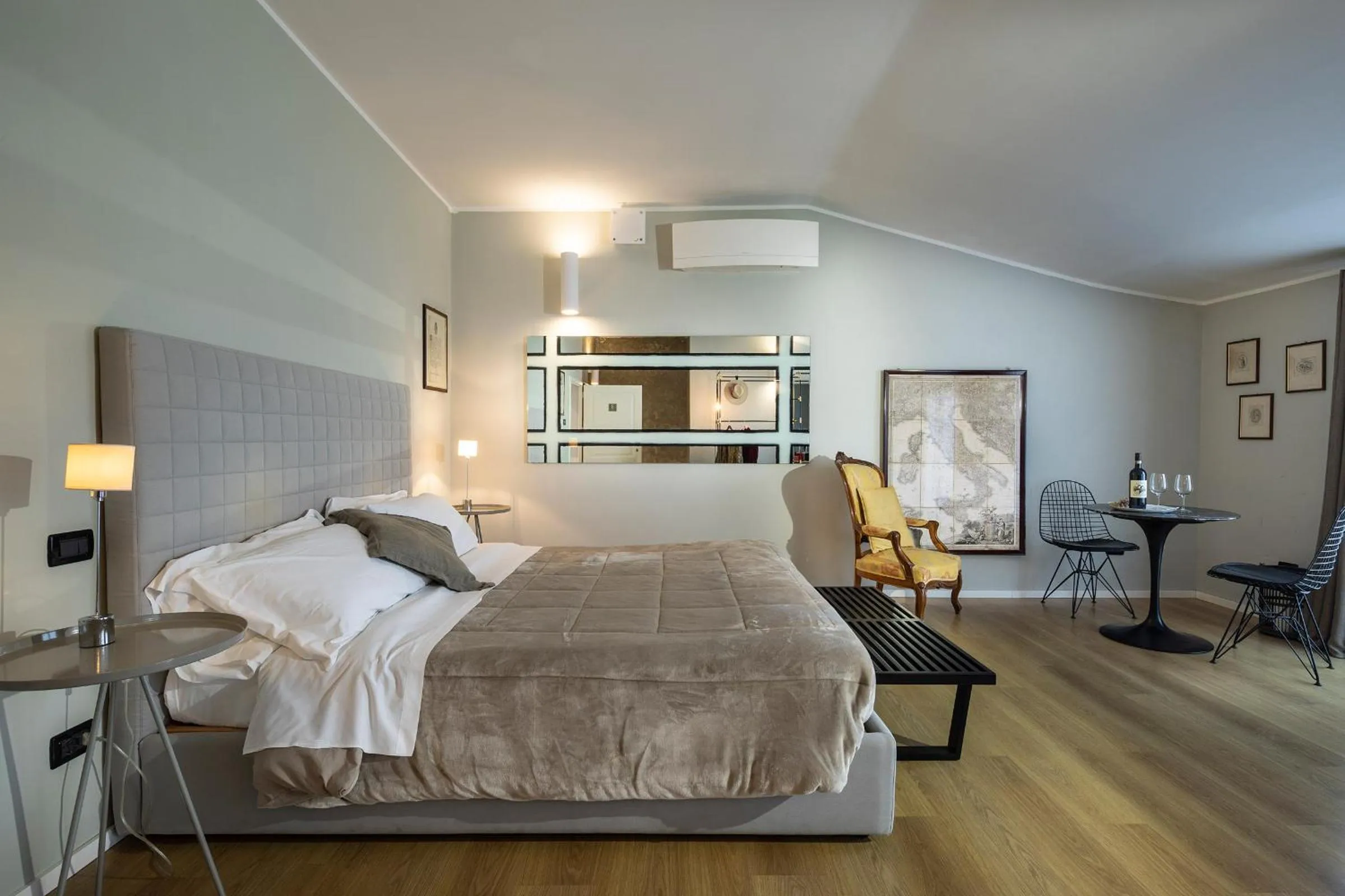 Bedroom, Bed in Il Battistero Siena Residenza d'Epoca