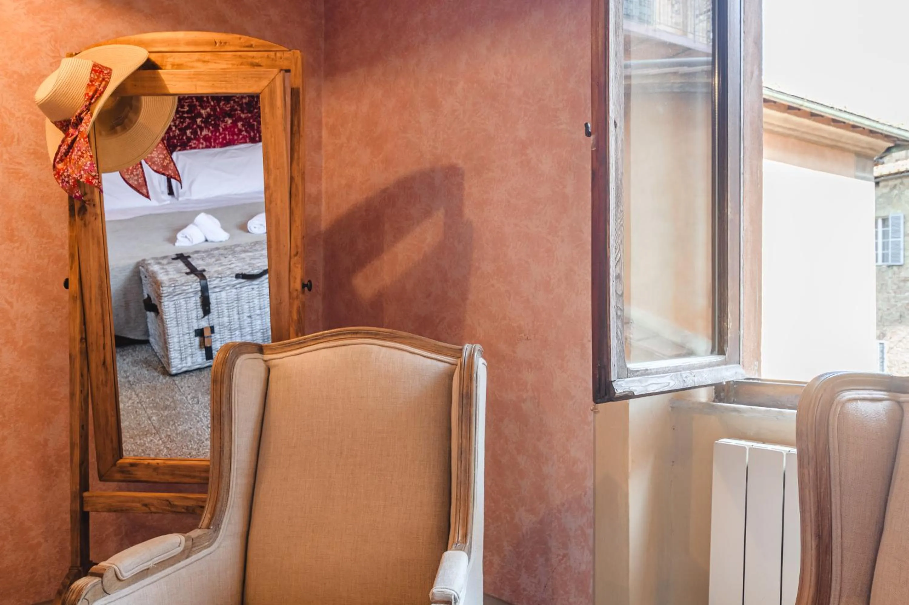 Decorative detail in Il Battistero Siena Residenza d'Epoca