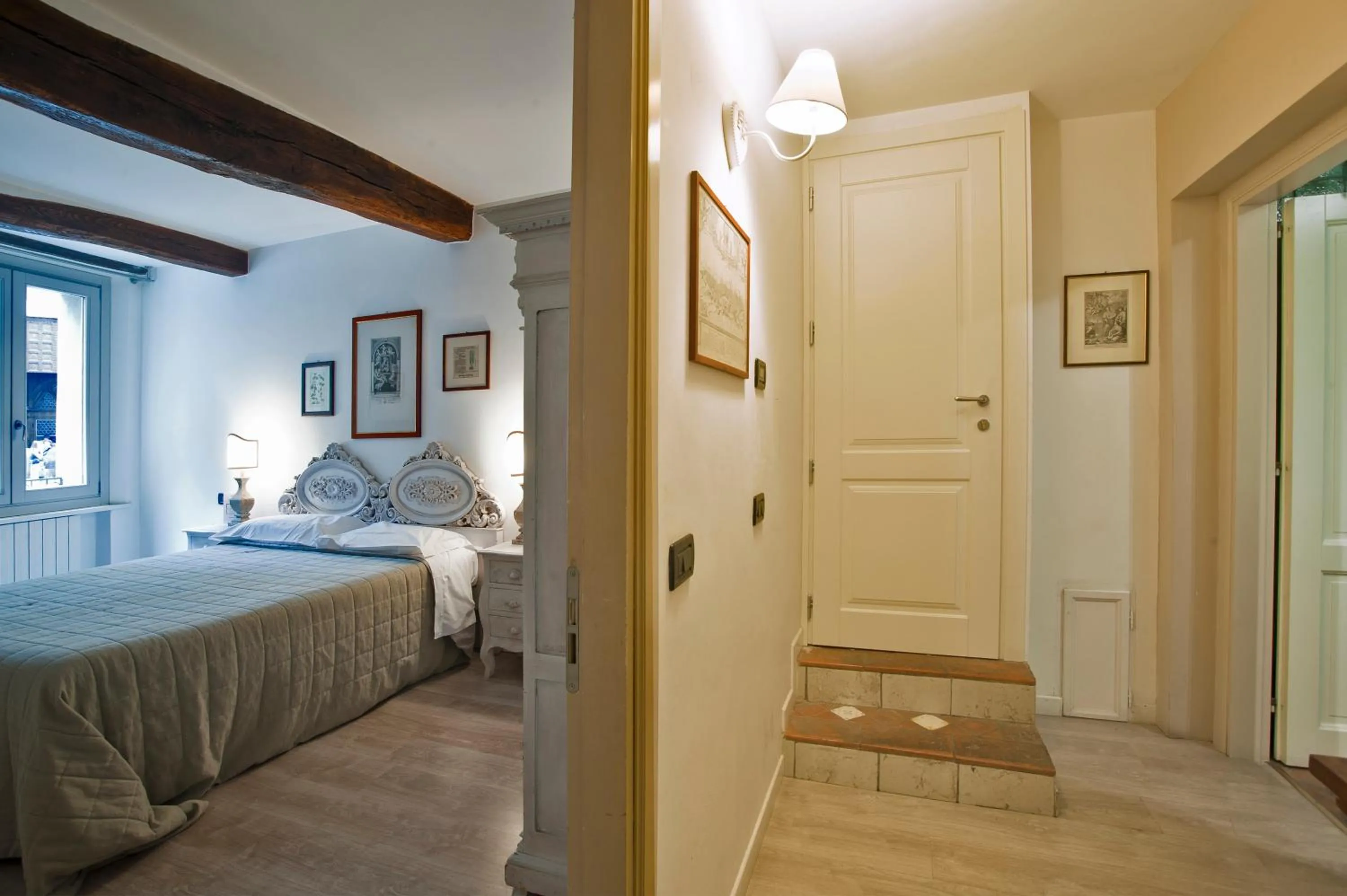 Bed in Il Battistero Siena Residenza d'Epoca