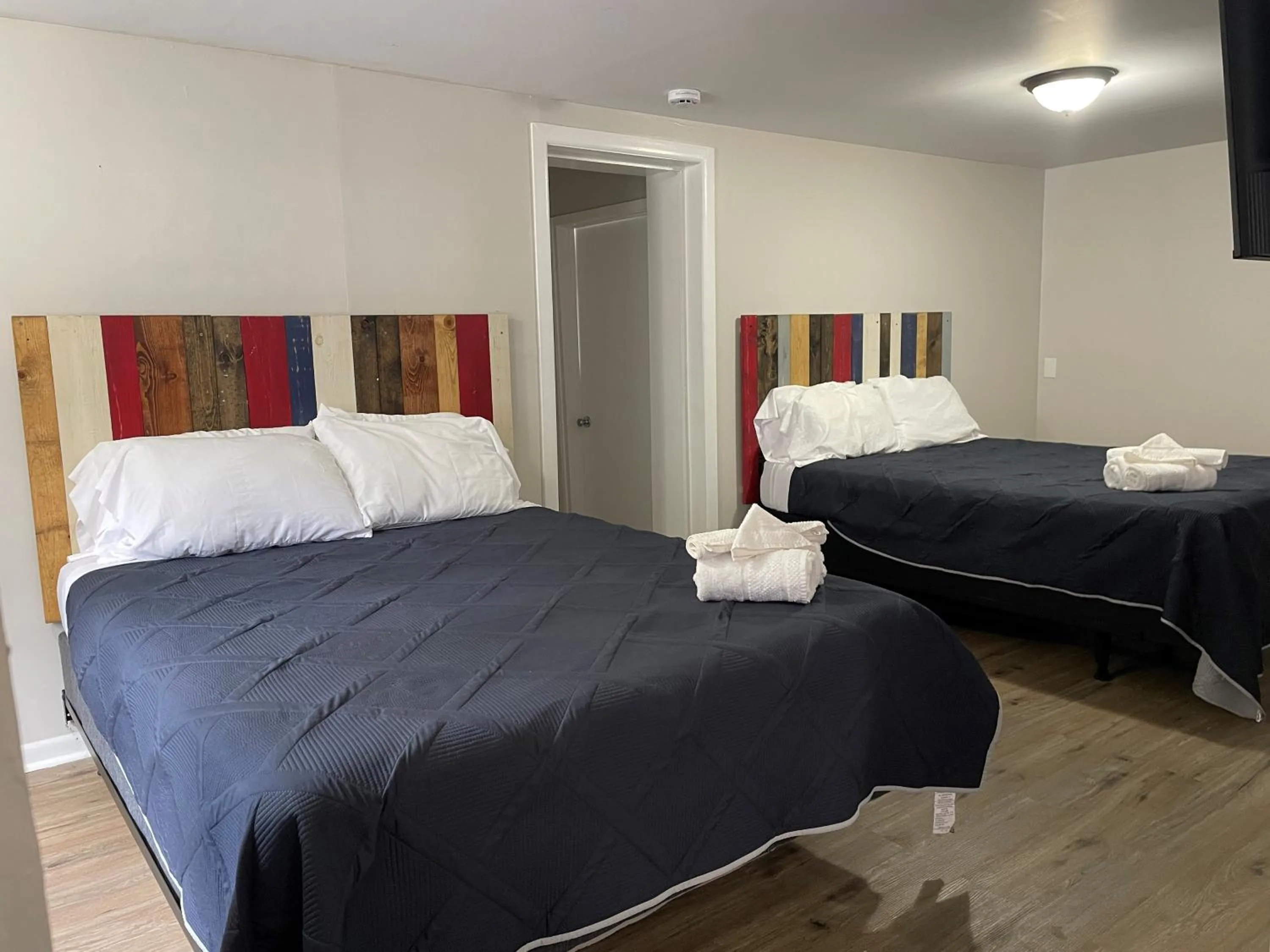 Bed in Randolph Hotel