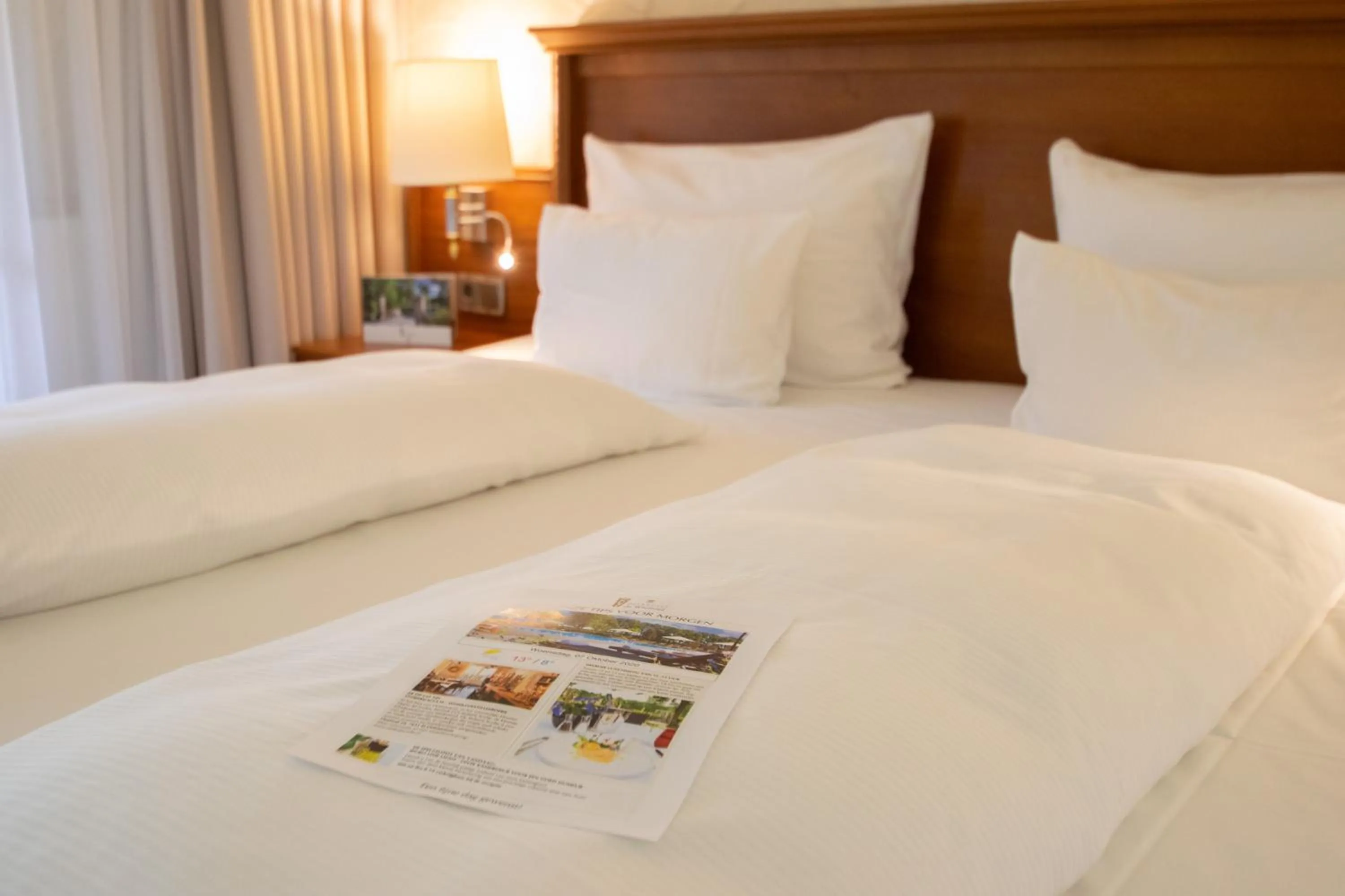 Bed in Fletcher Parkhotel De Wiemsel