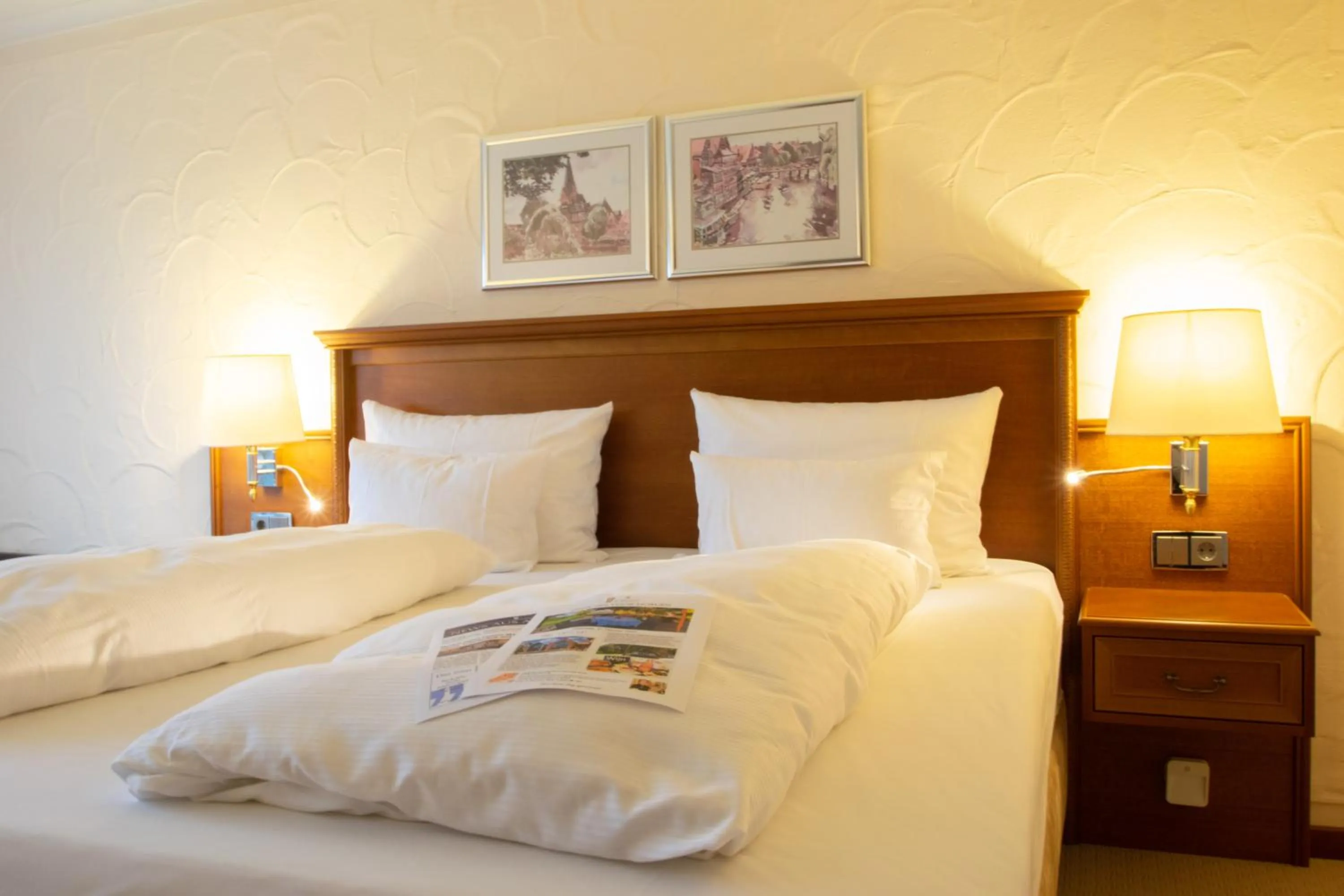 Bed in Fletcher Parkhotel De Wiemsel