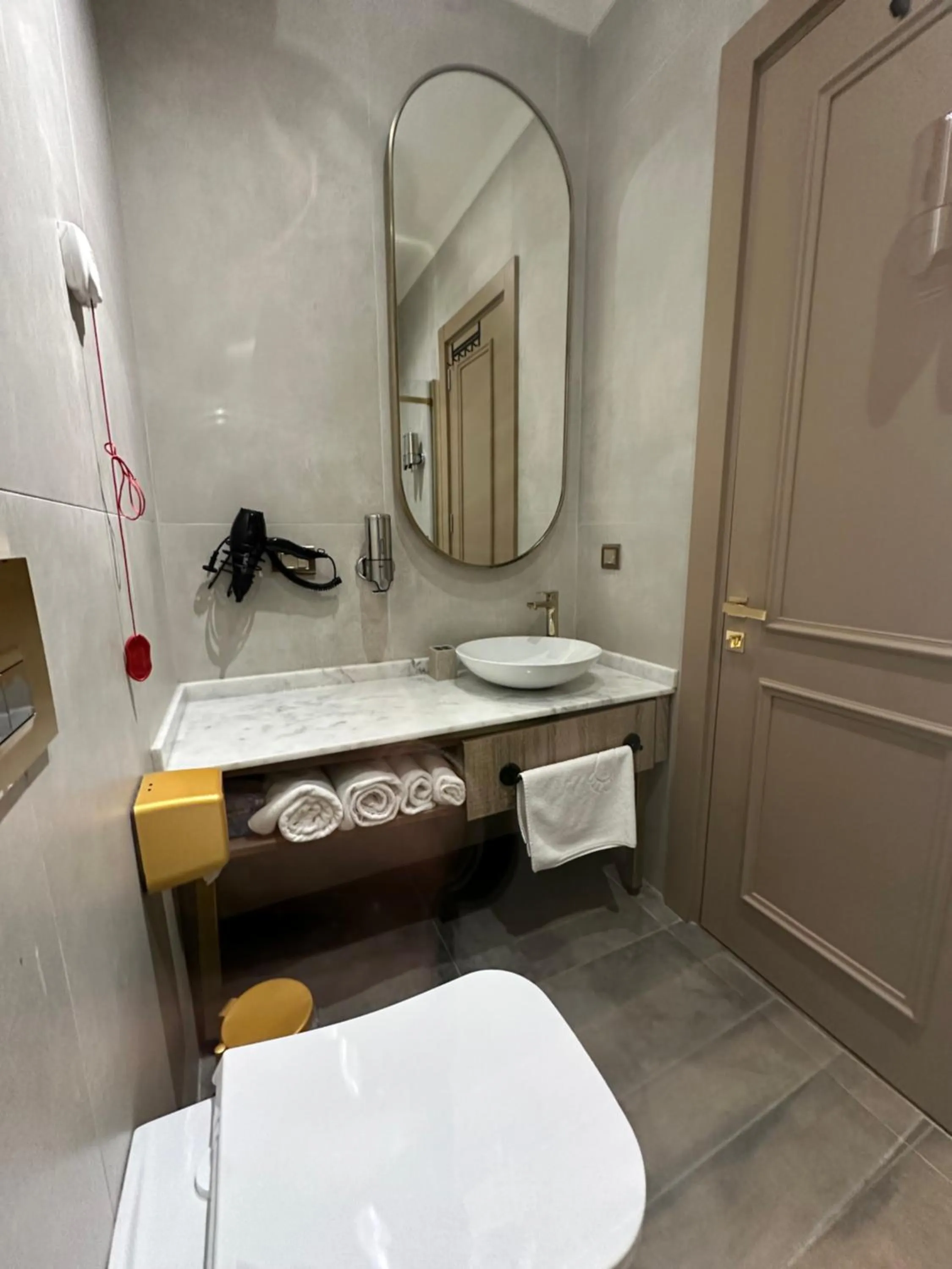 Toilet in Taksim Bosphorus Hotel