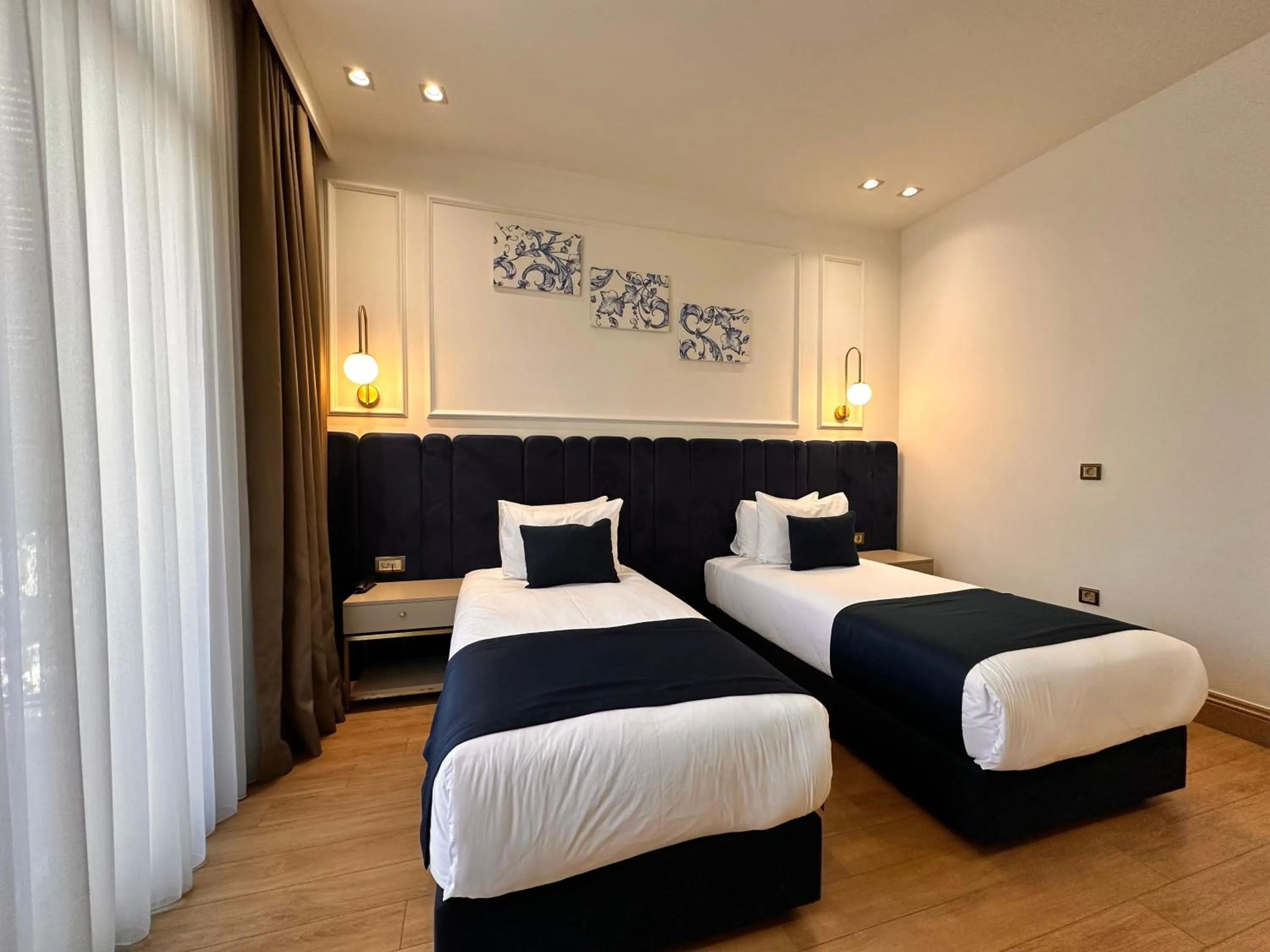 Bed in Taksim Bosphorus Hotel