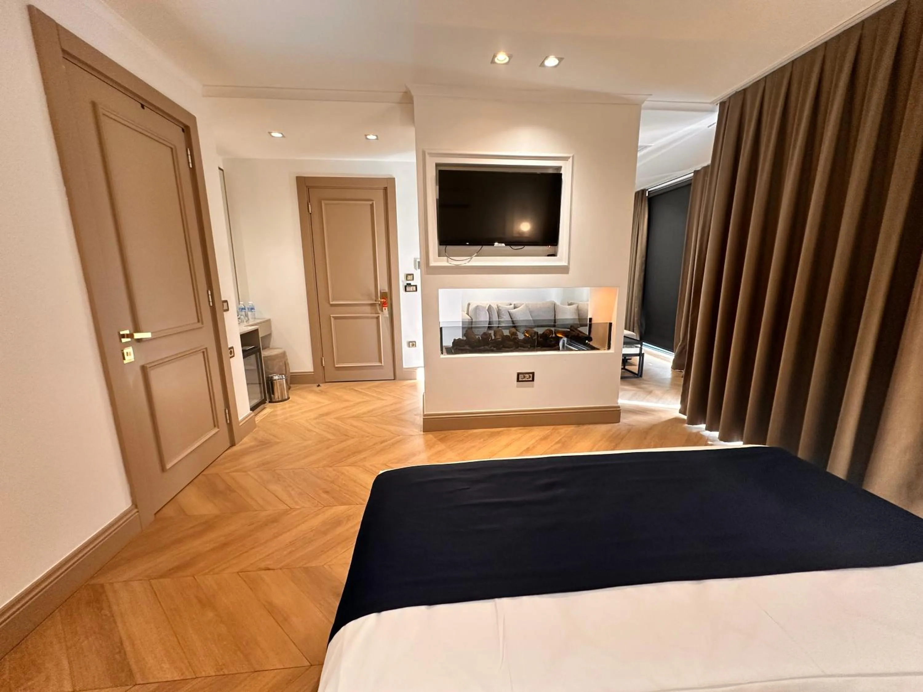 Bed in Taksim Bosphorus Hotel