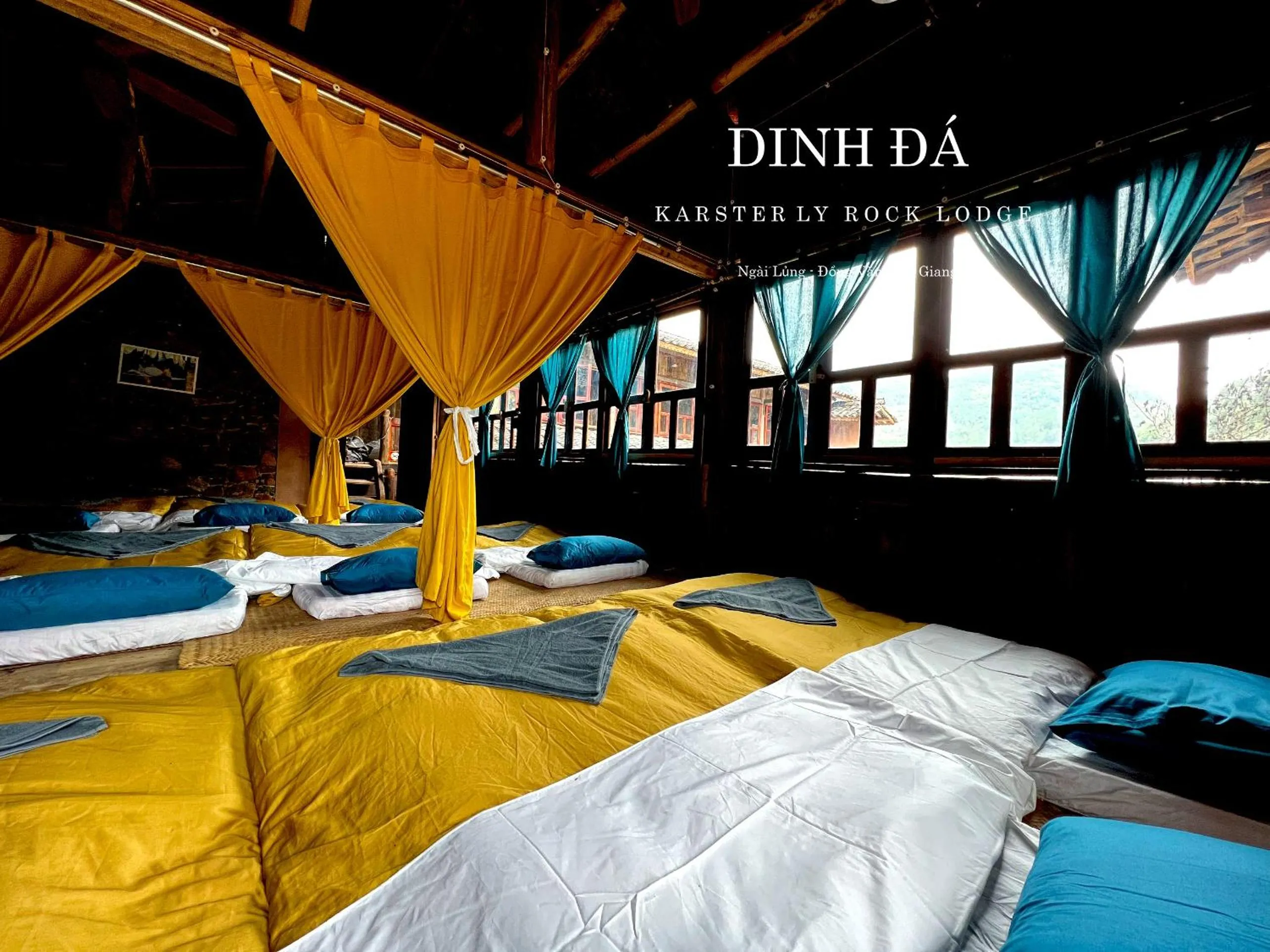 Bed in Dinh Đá H'Mông - Karsterly Rock Lodge