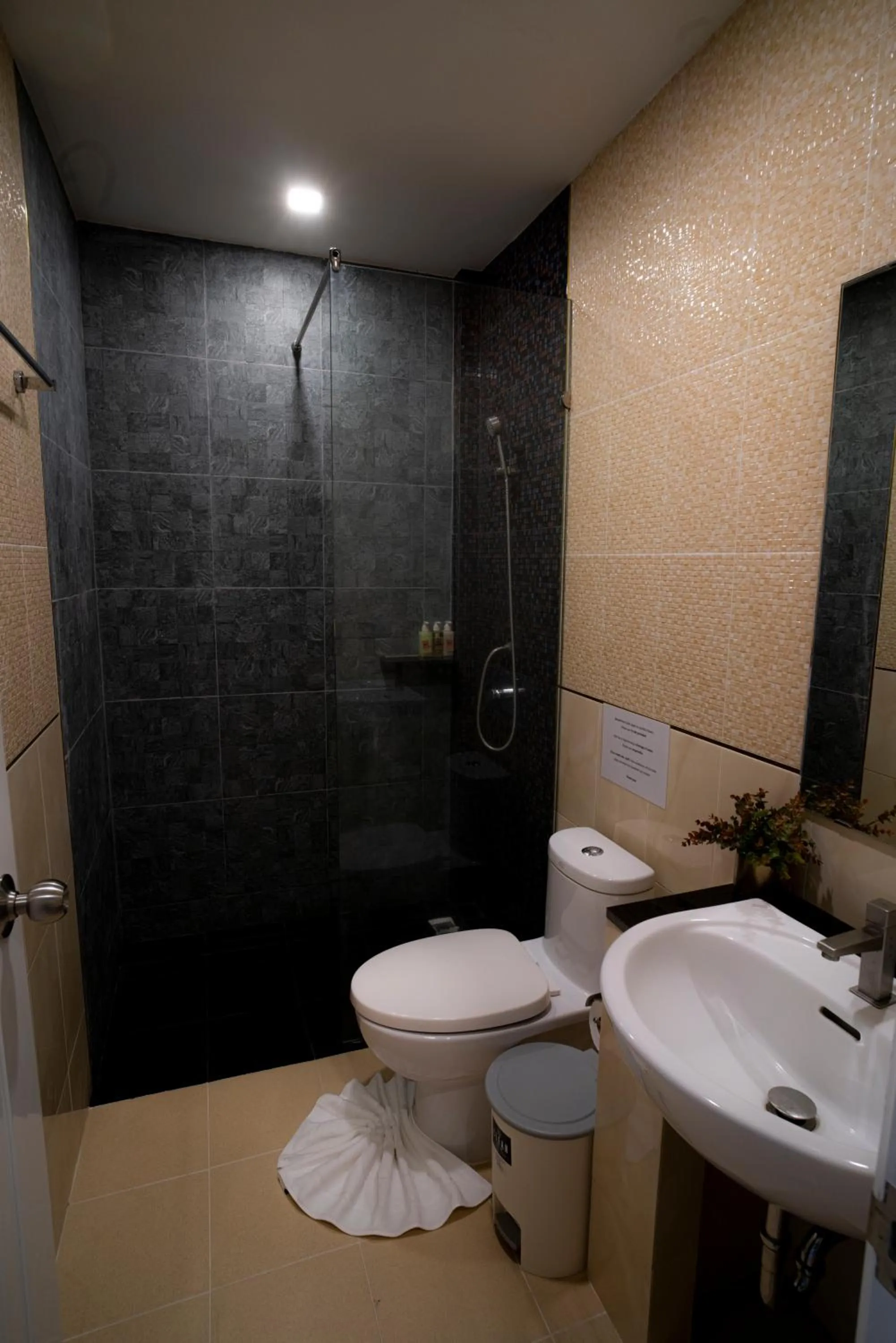 Shower in Ban's Avenue Guesthouse