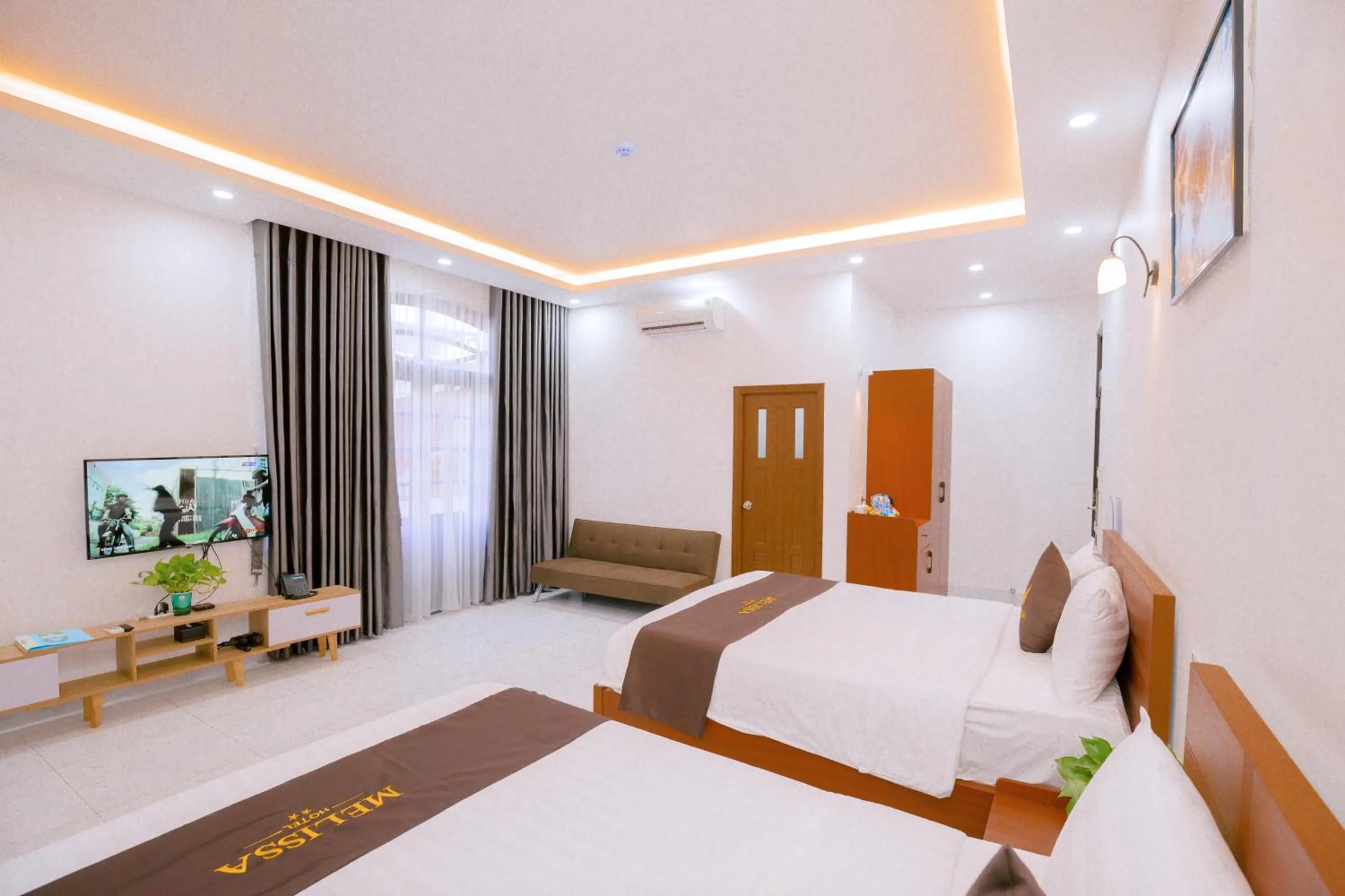 Bedroom, Bed in Melissa Hotel - Vung Tau