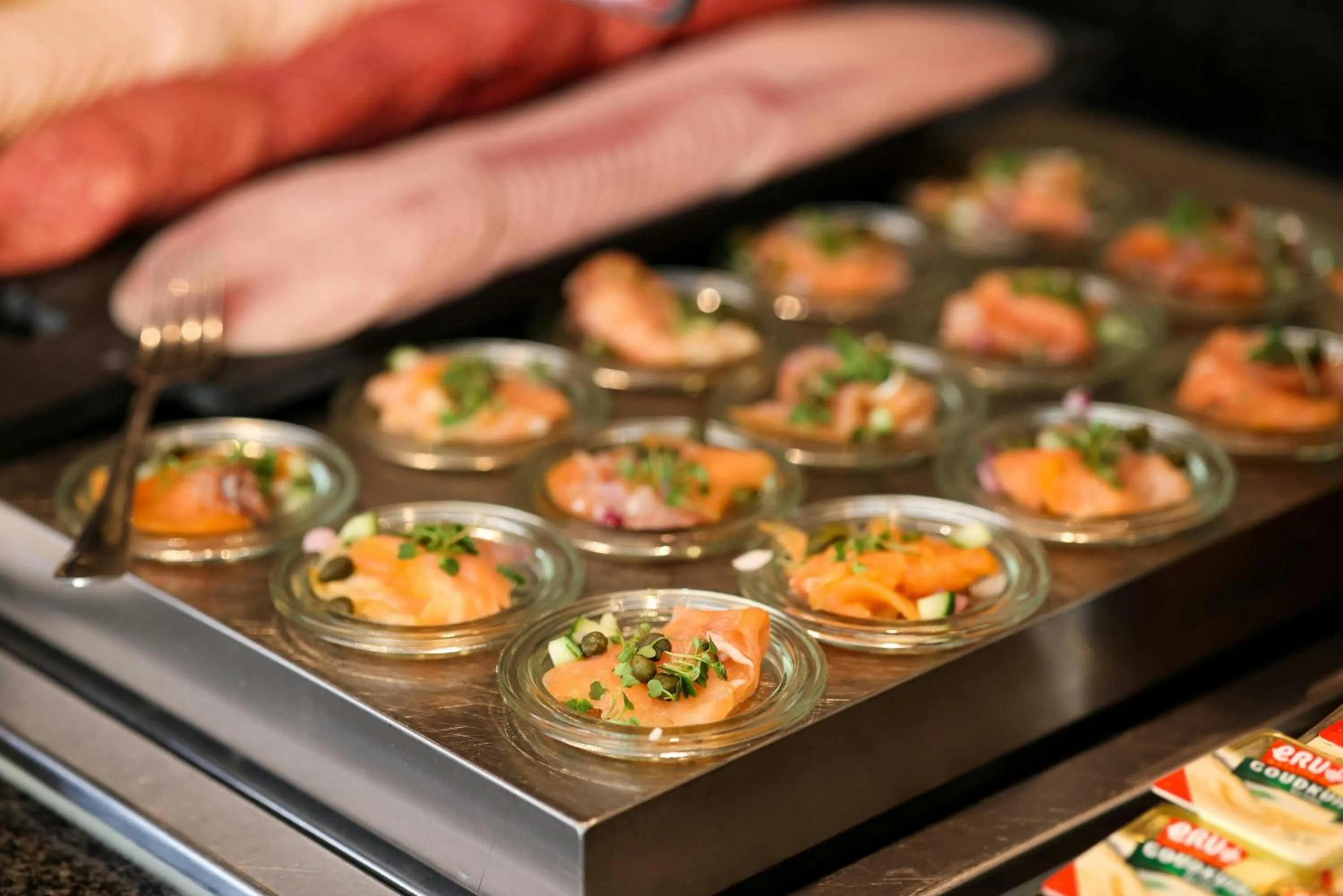 Buffet breakfast in Leonardo Royal Hotel Den Haag Promenade