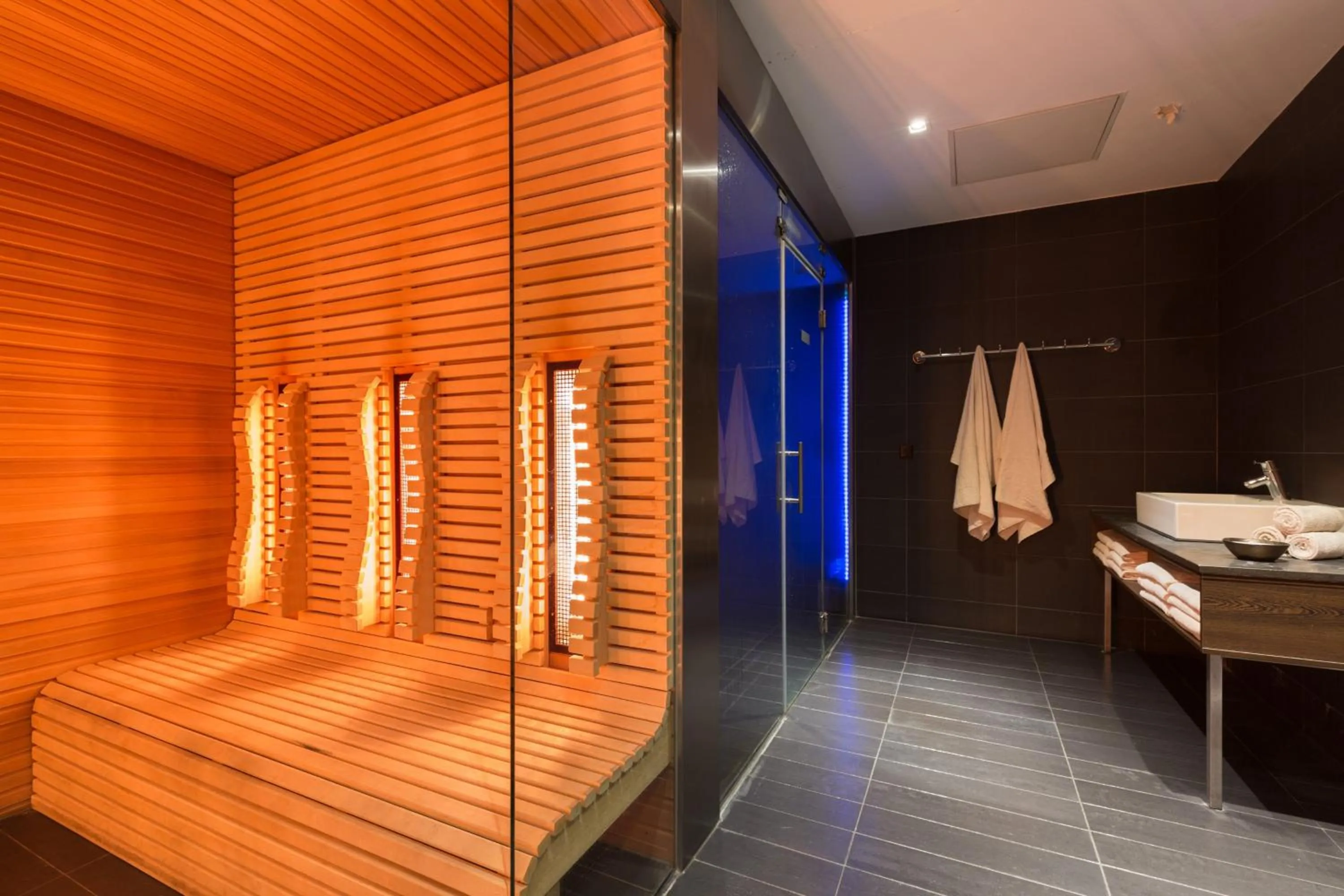 Spa and wellness centre/facilities in Leonardo Royal Hotel Den Haag Promenade