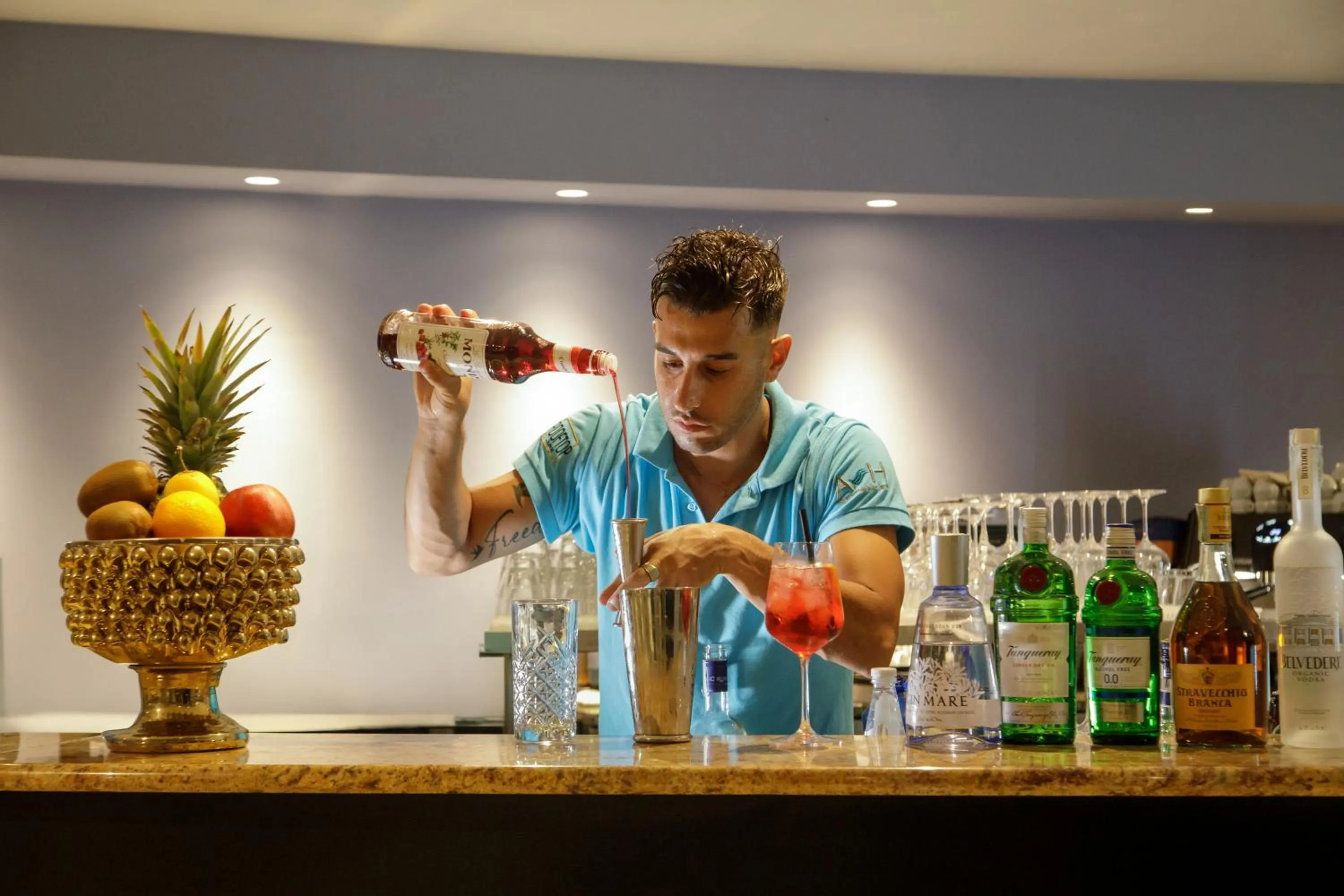 Lounge or bar in Ambasciatori Suite Hotel