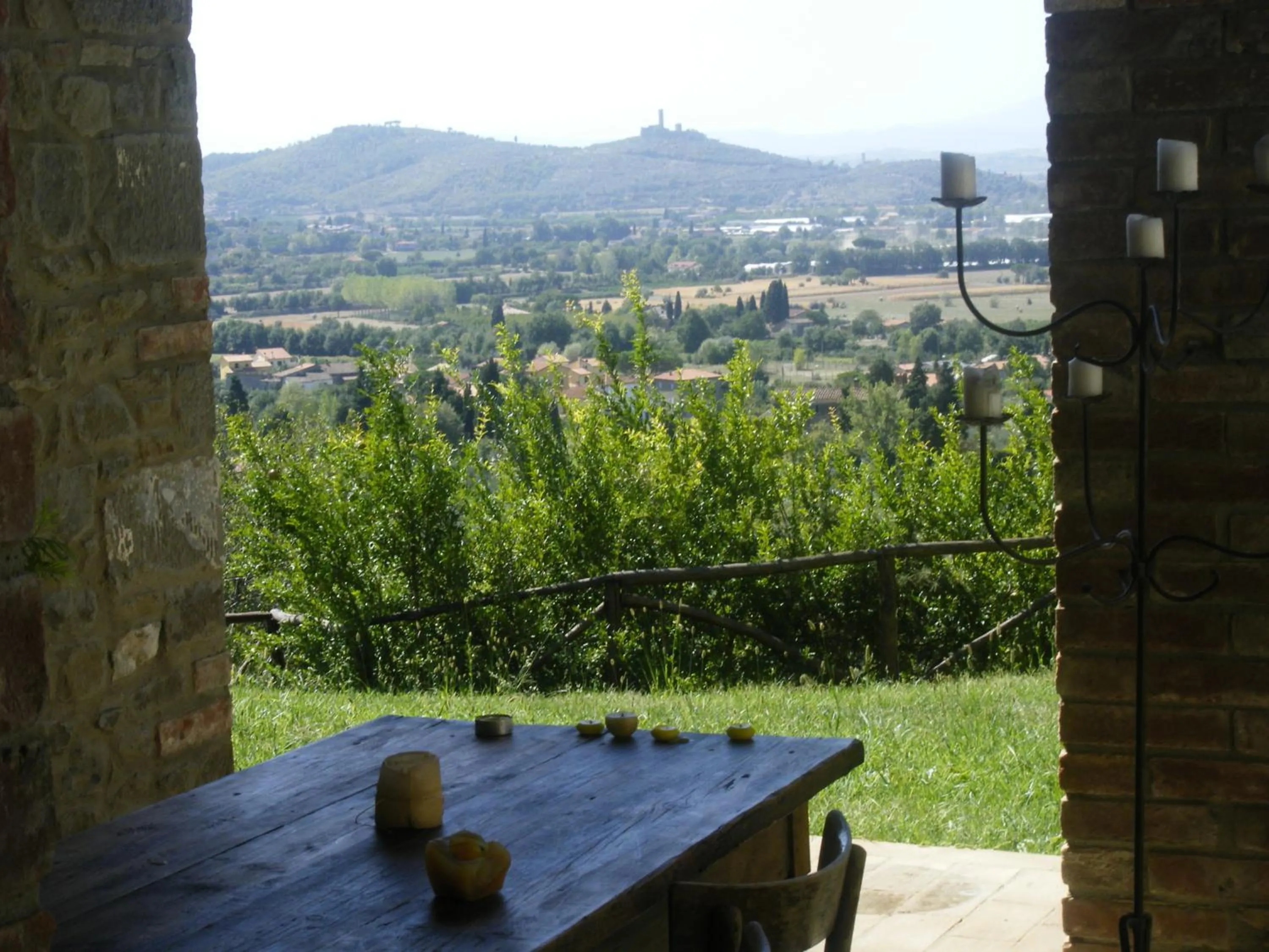 Bird's eye view in Villa Senaia