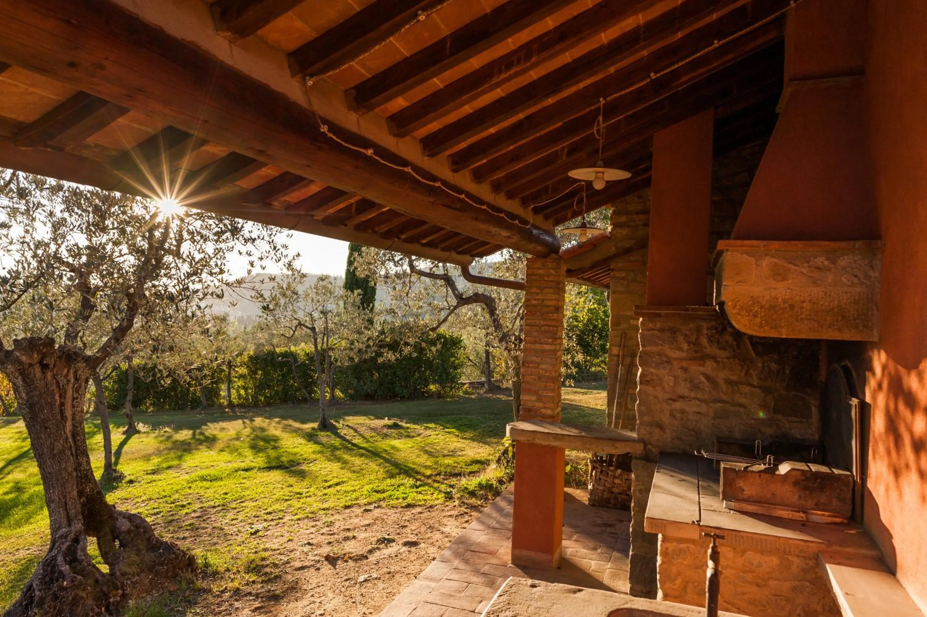 BBQ facilities in Villa Senaia