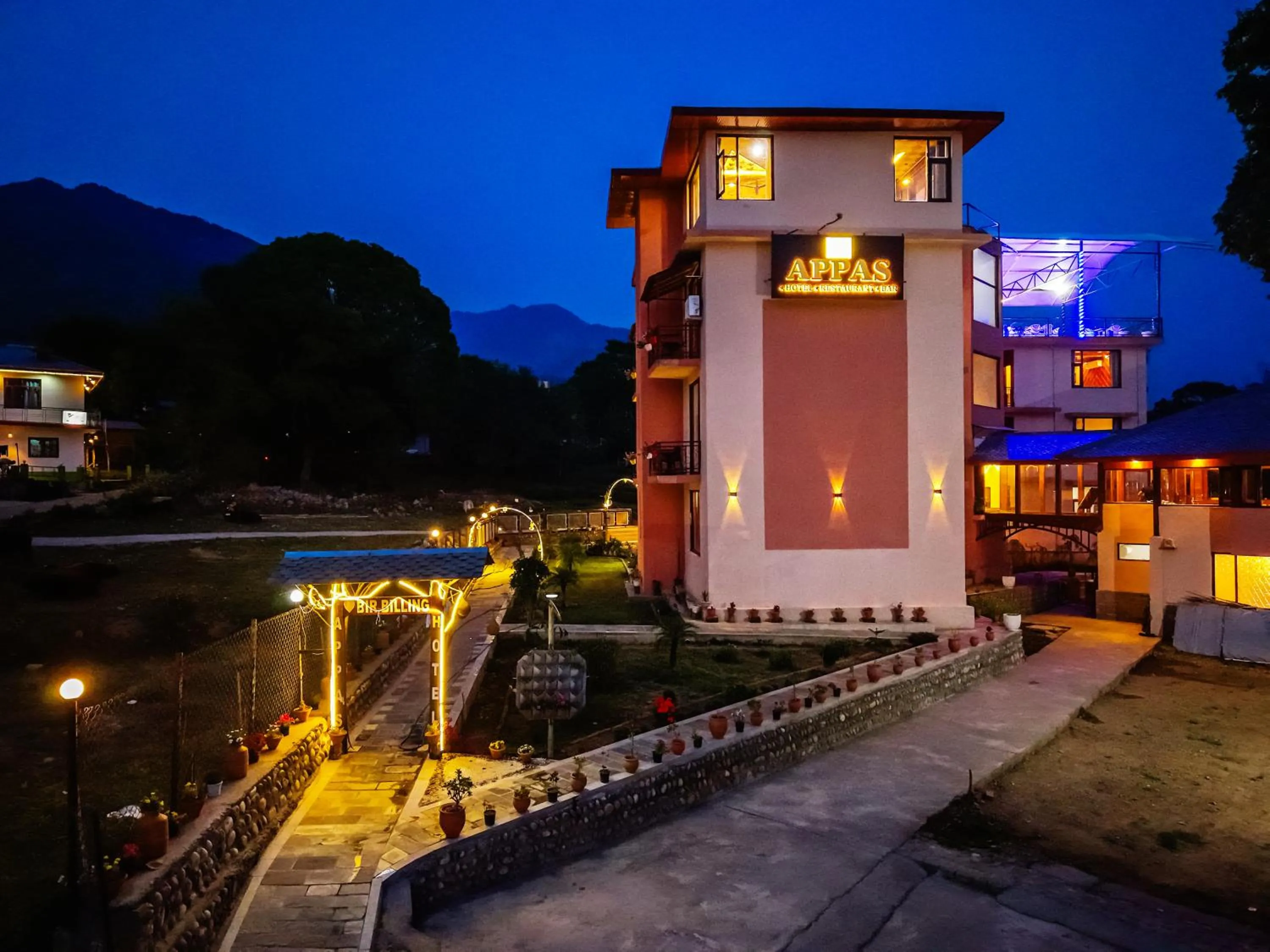 Natural landscape in Appas Hotel