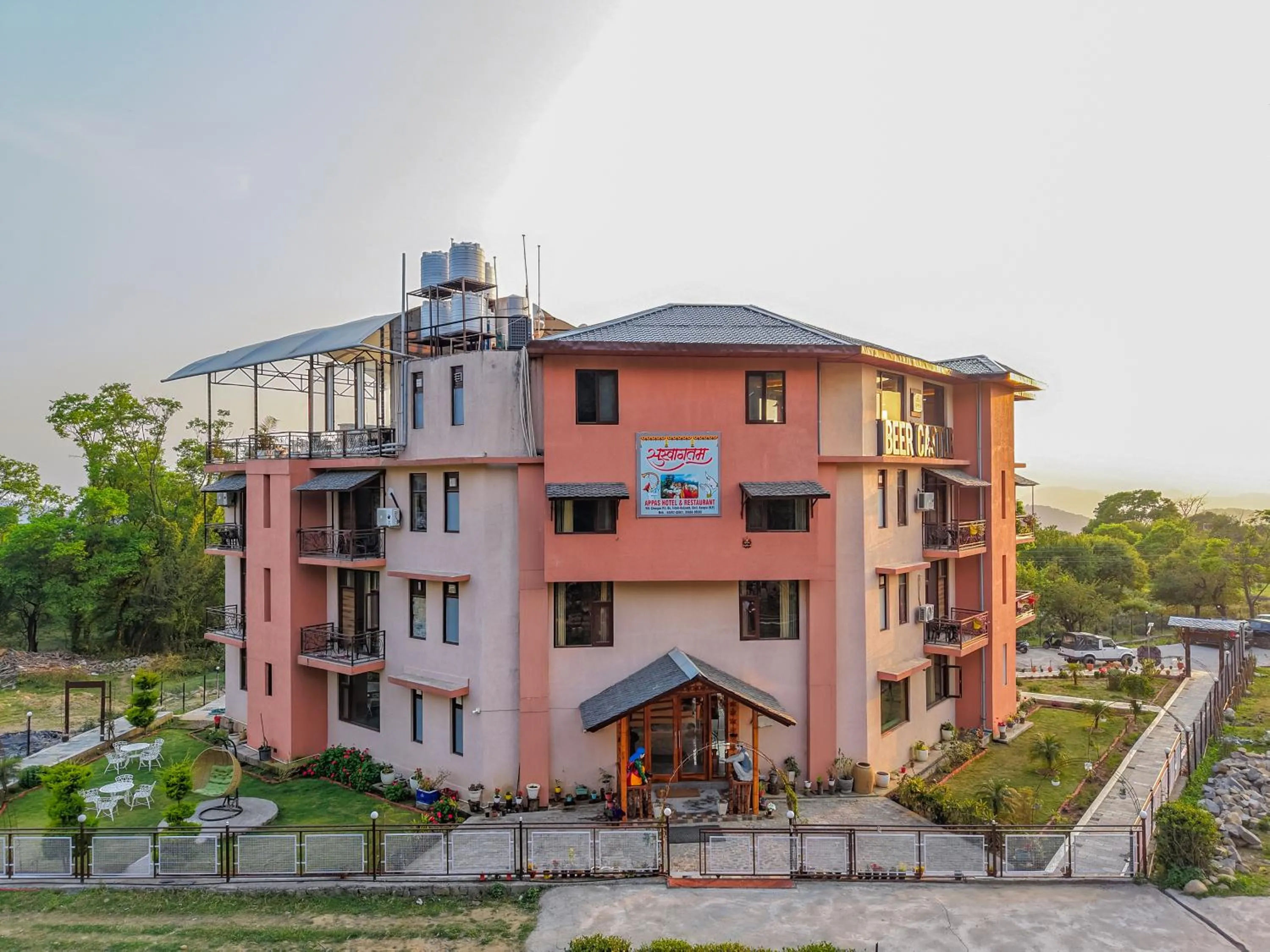 Parking in Appas Hotel