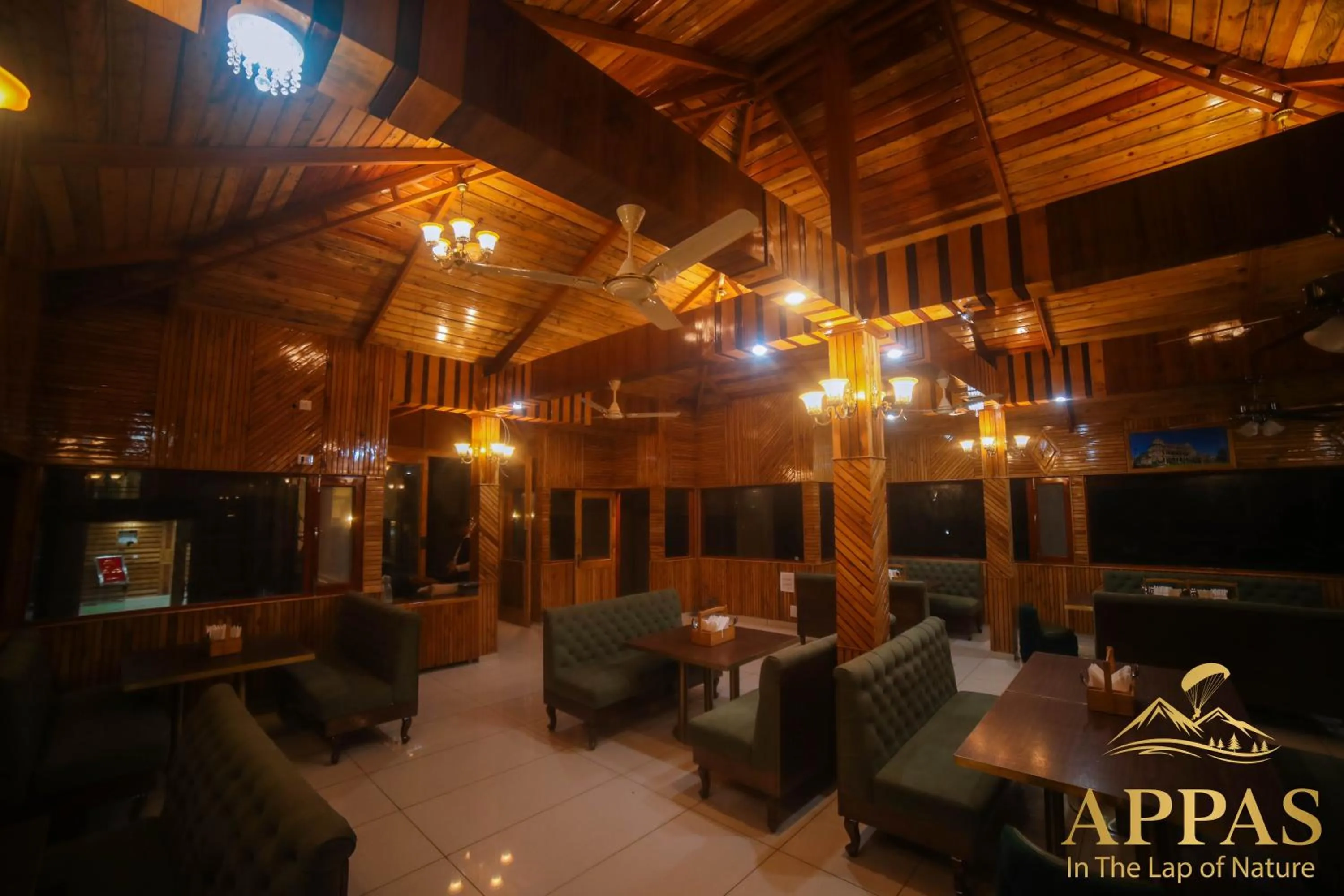 Seating area in Appas Hotel