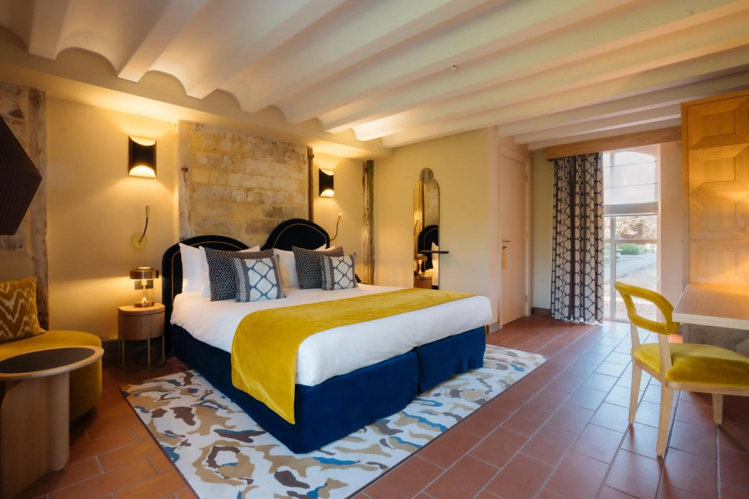 Bed in Château St Gerlach - Oostwegel Collection, member of Relais and Châteaux