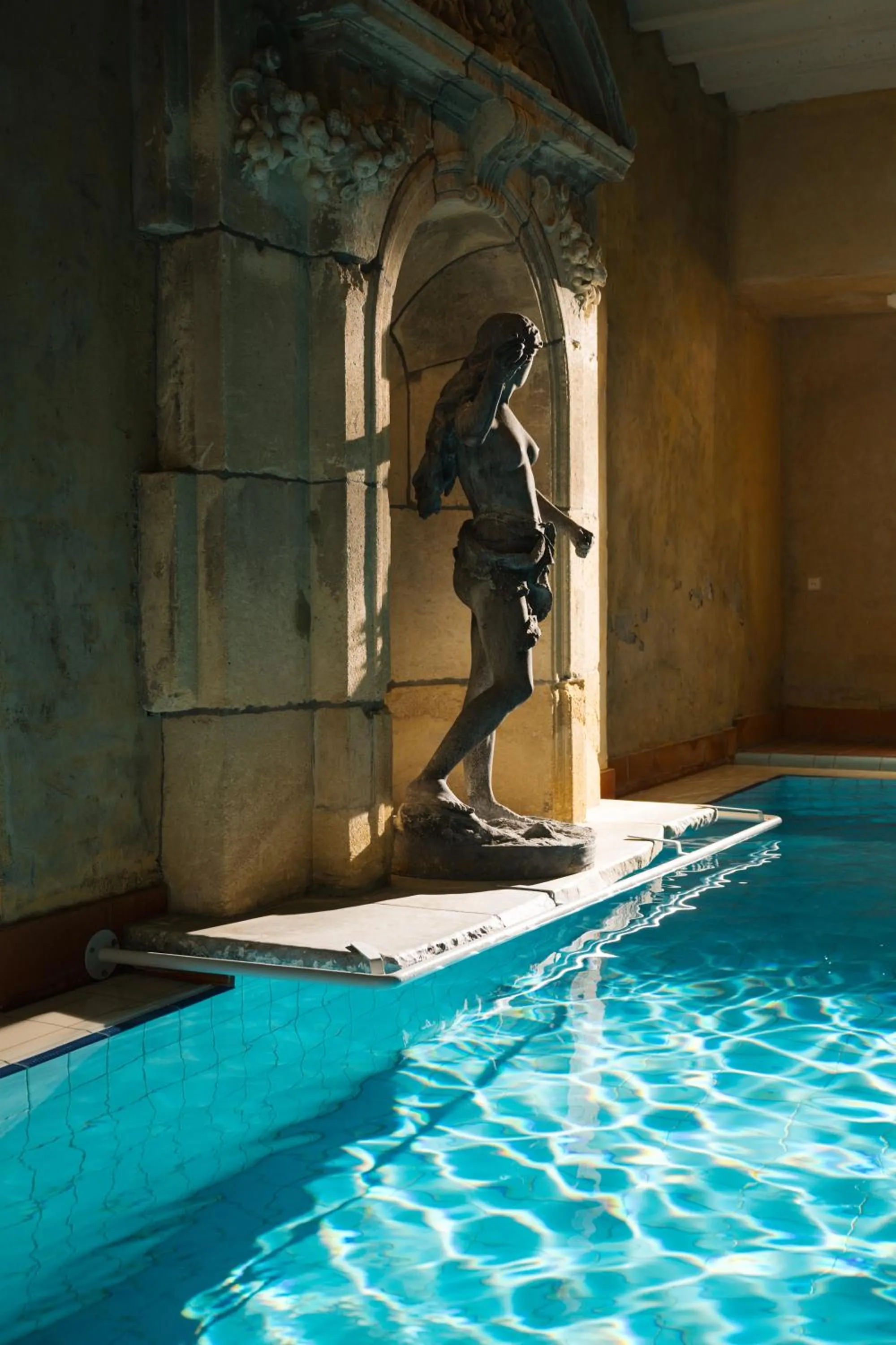 Swimming pool in Château St Gerlach - Oostwegel Collection, member of Relais and Châteaux