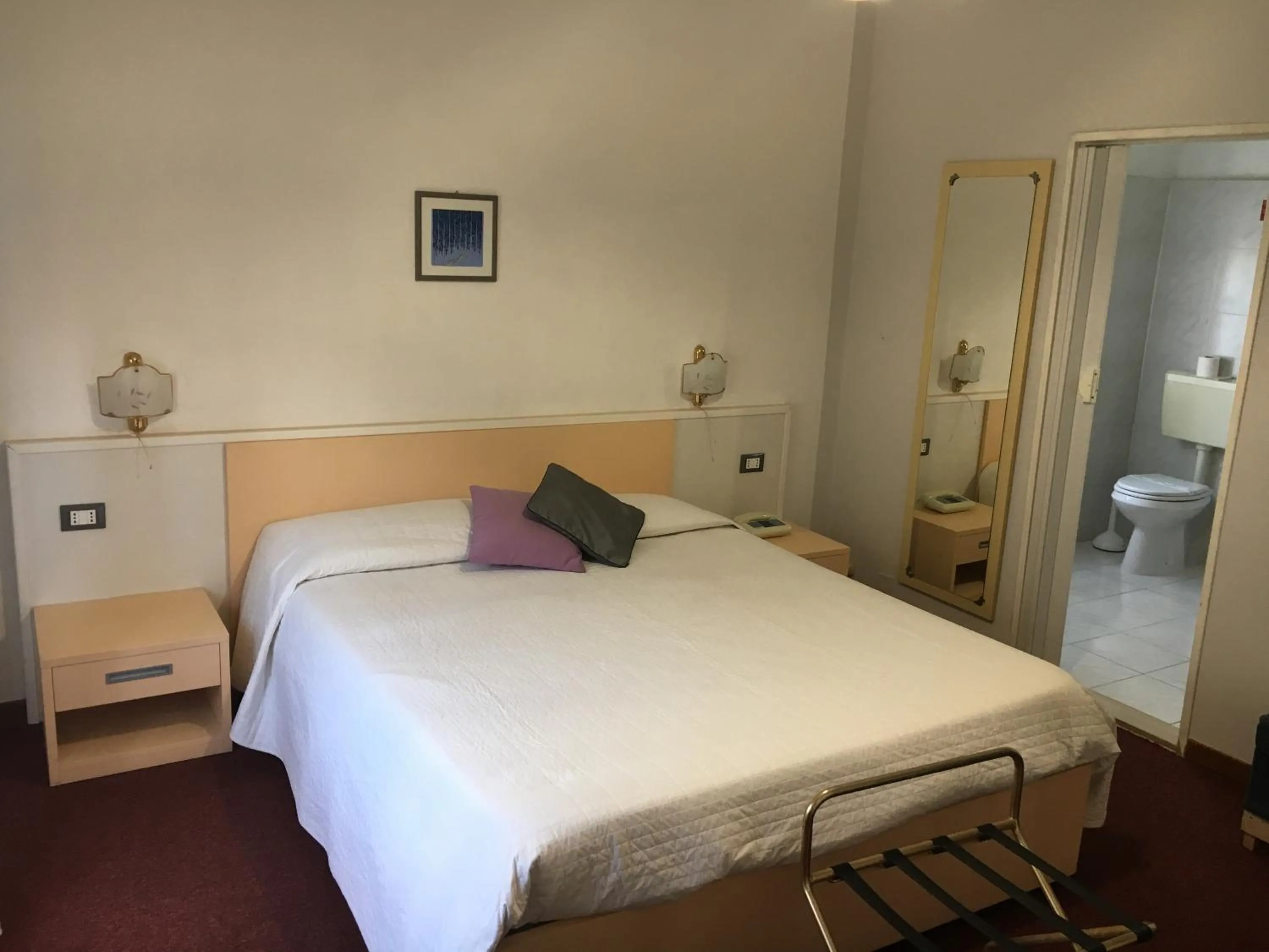 Bed in Hotel Acqua Marina