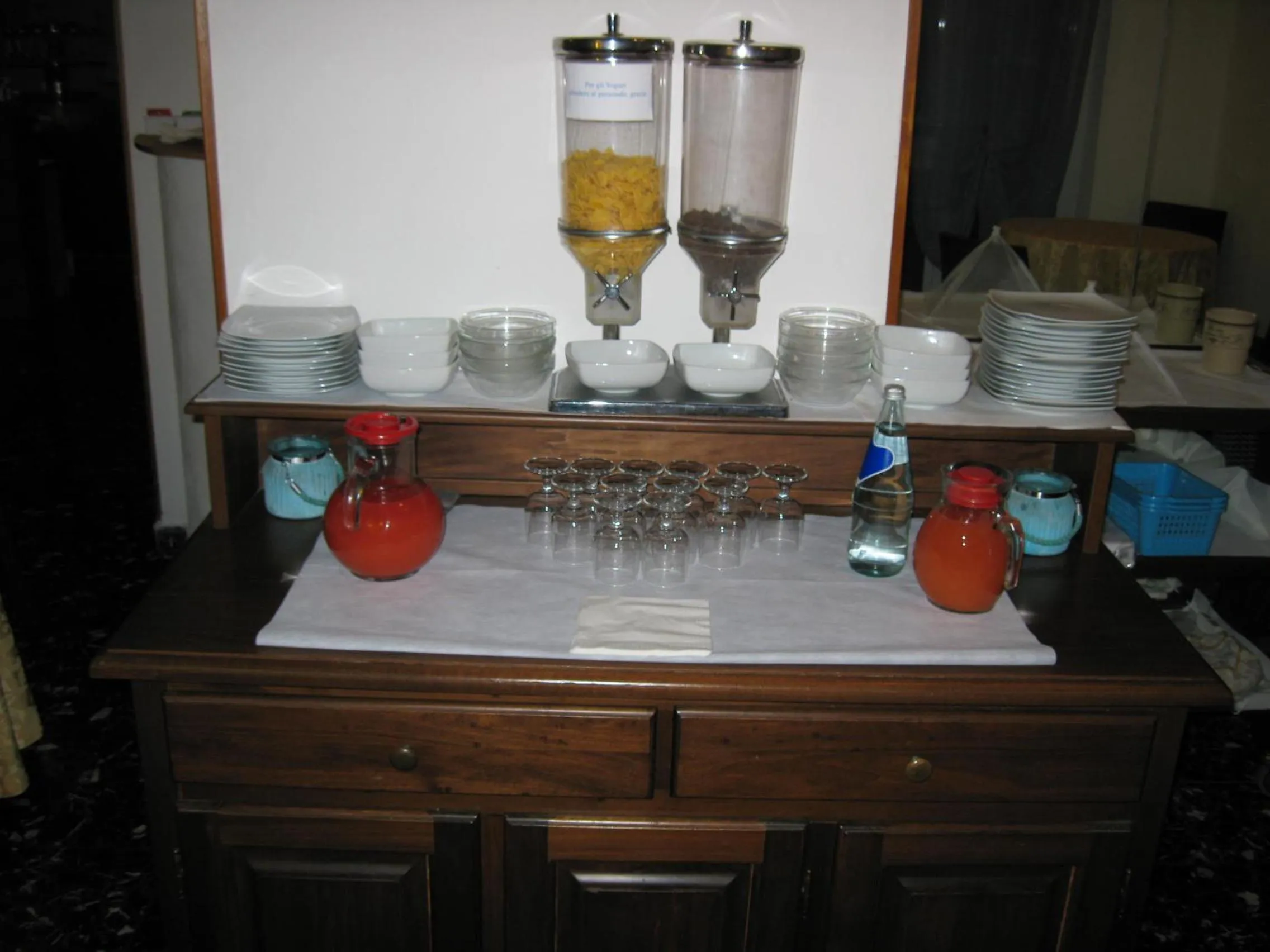 Food and drinks in Hotel Acqua Marina