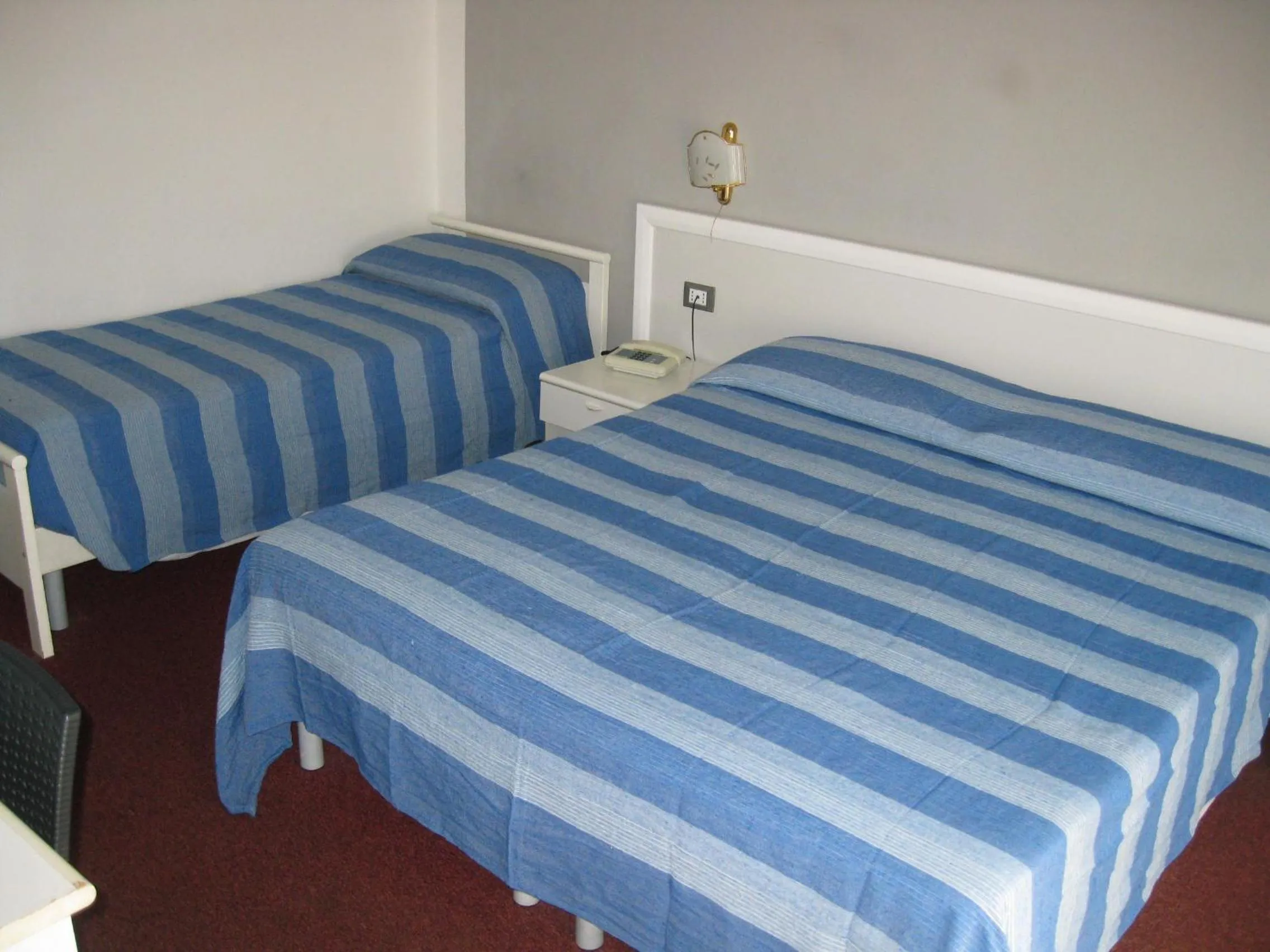 Bed in Hotel Acqua Marina