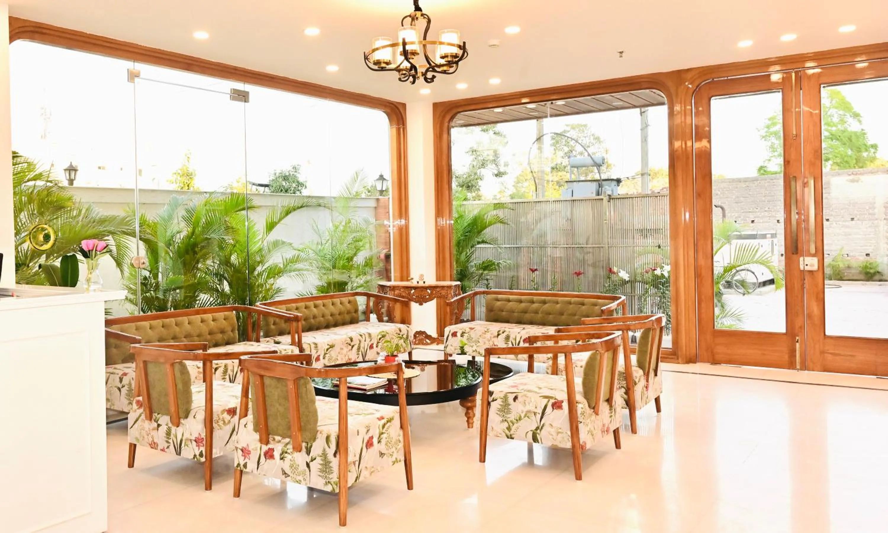Seating area in The Mohua - A Boutique Hotel