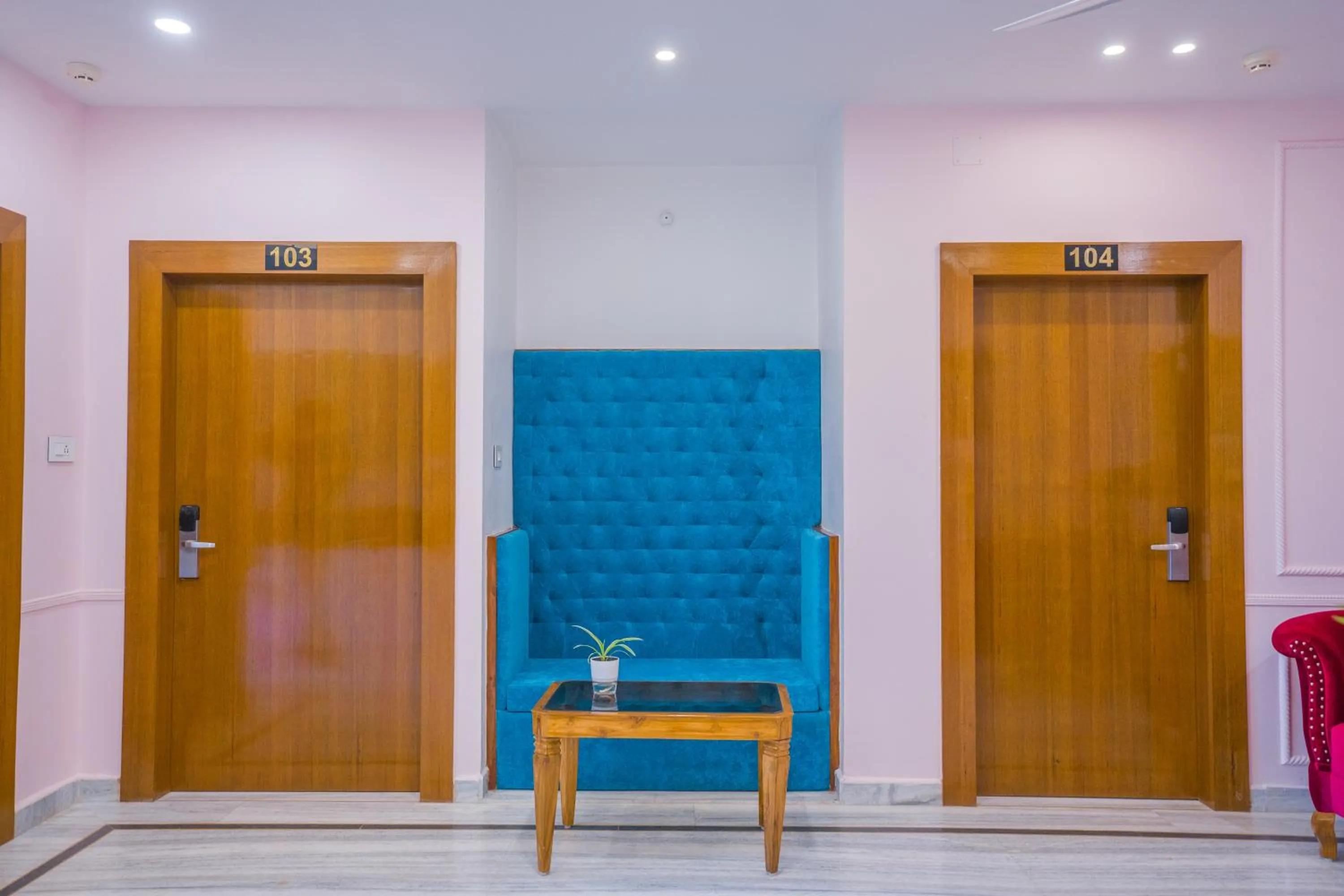 Seating area in The Mohua - A Boutique Hotel