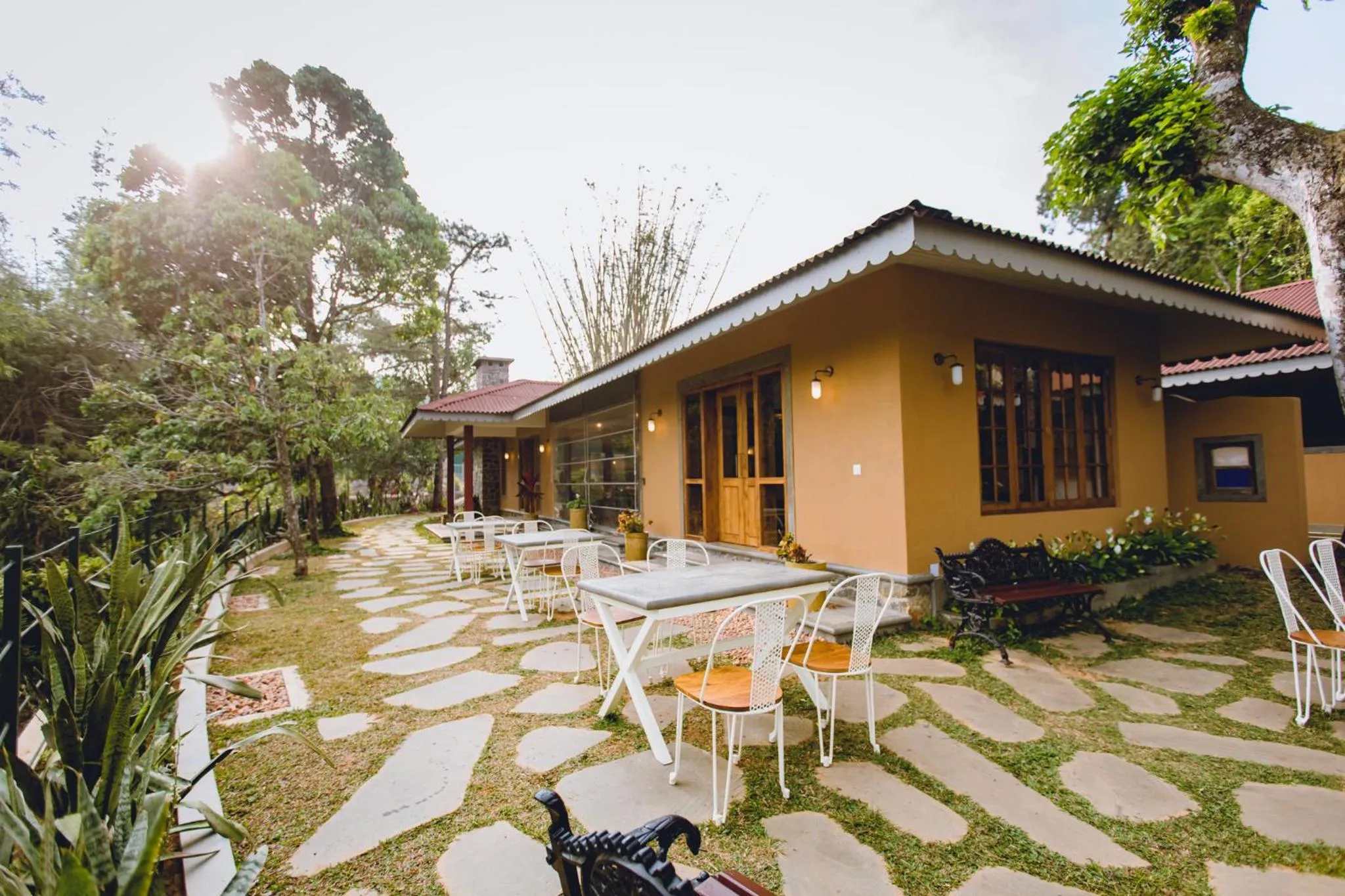 Patio in Misty Mountain Experience