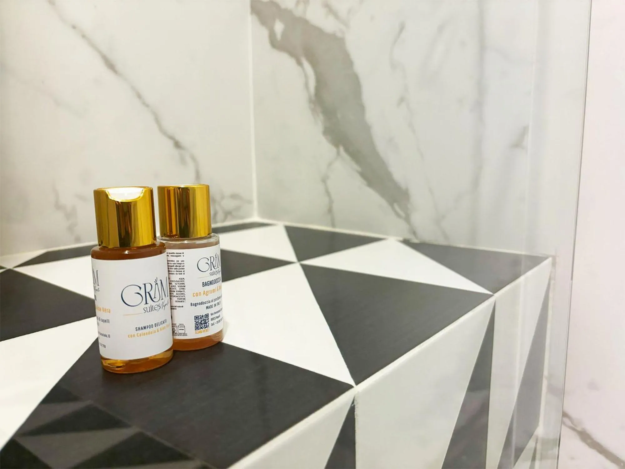 Bathroom in Gram Suites