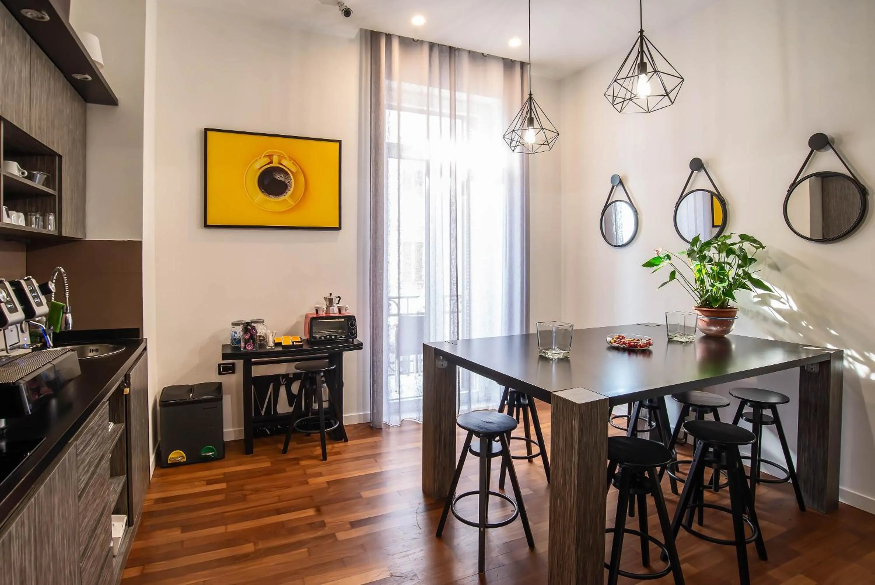 Lobby or reception in Gram Suites