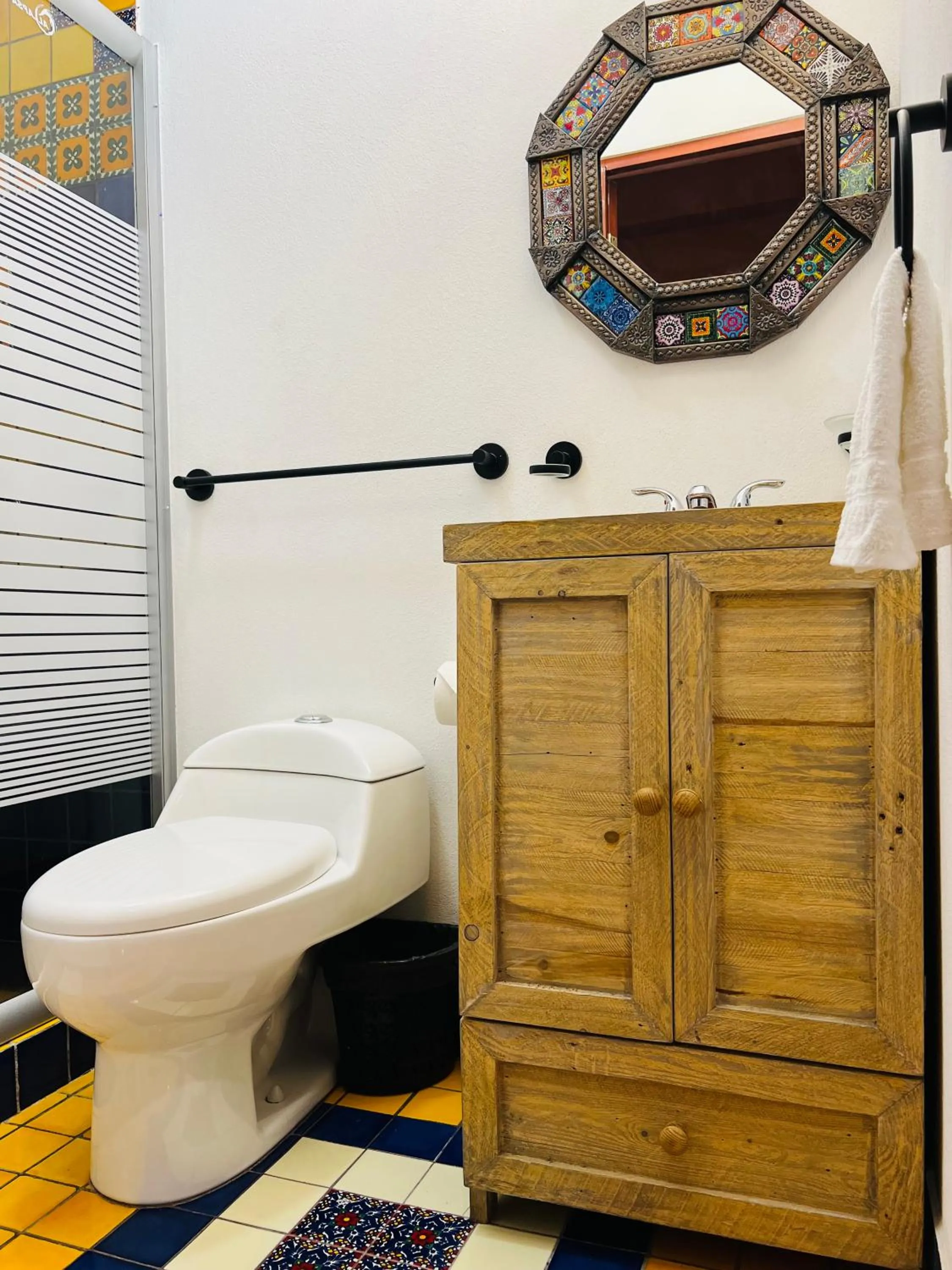 Bathroom in Hostería Casa Marquez