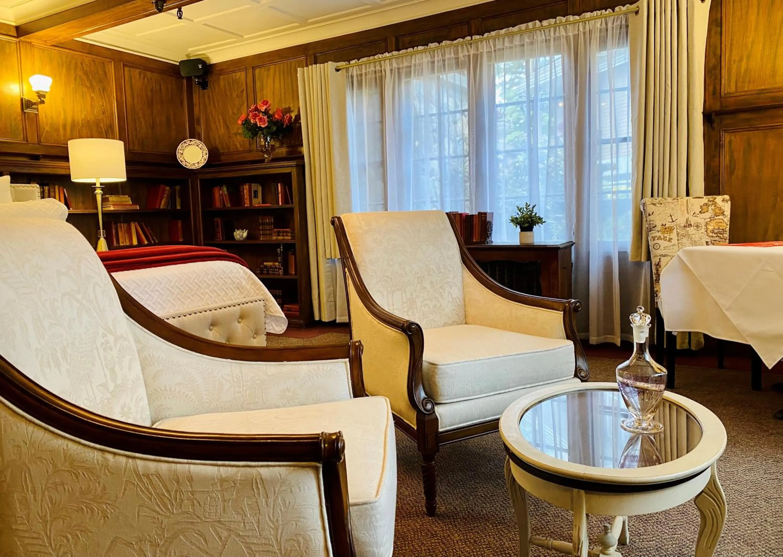 Seating area in The Latch Inn