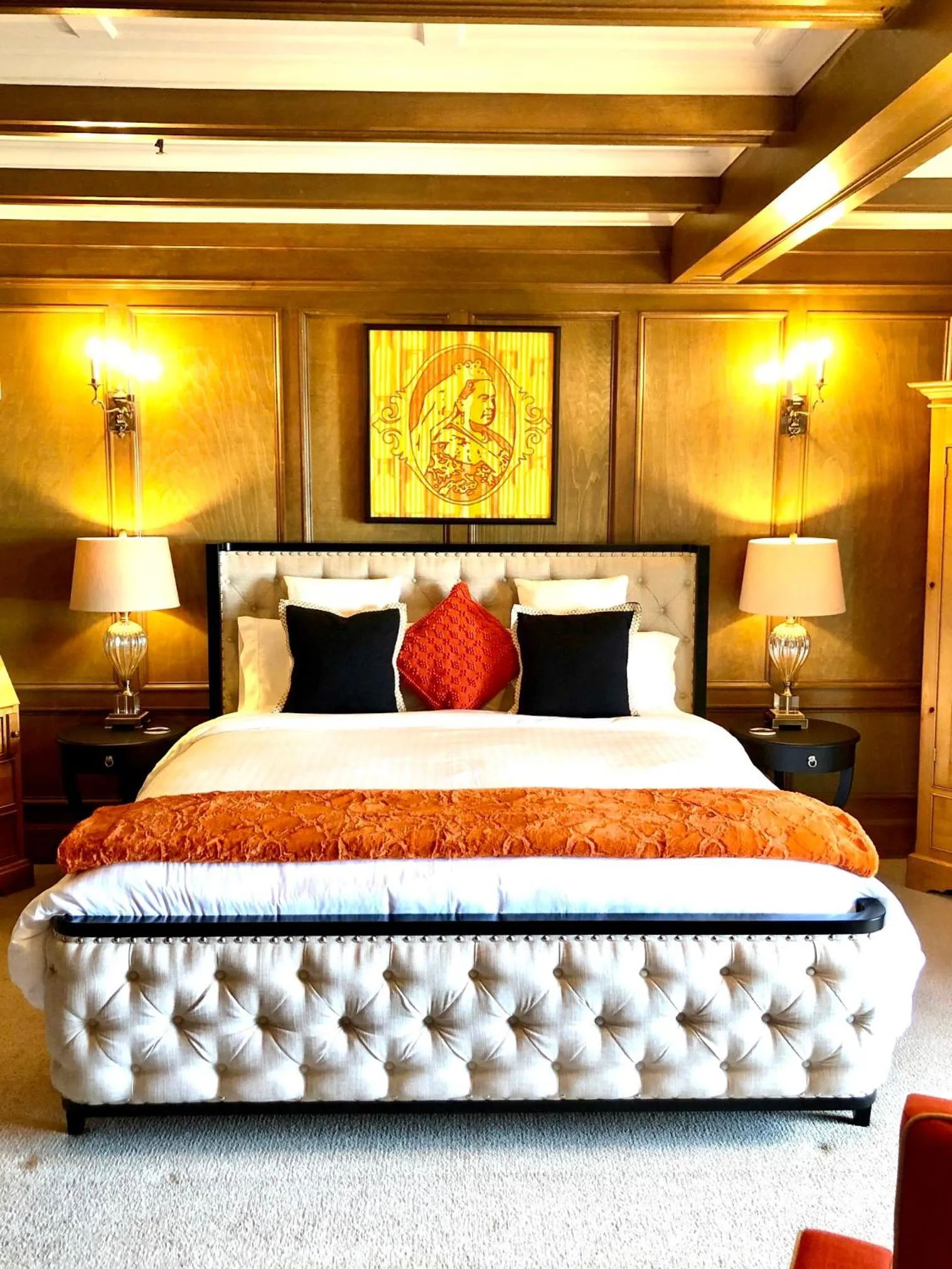 Bed in The Latch Inn