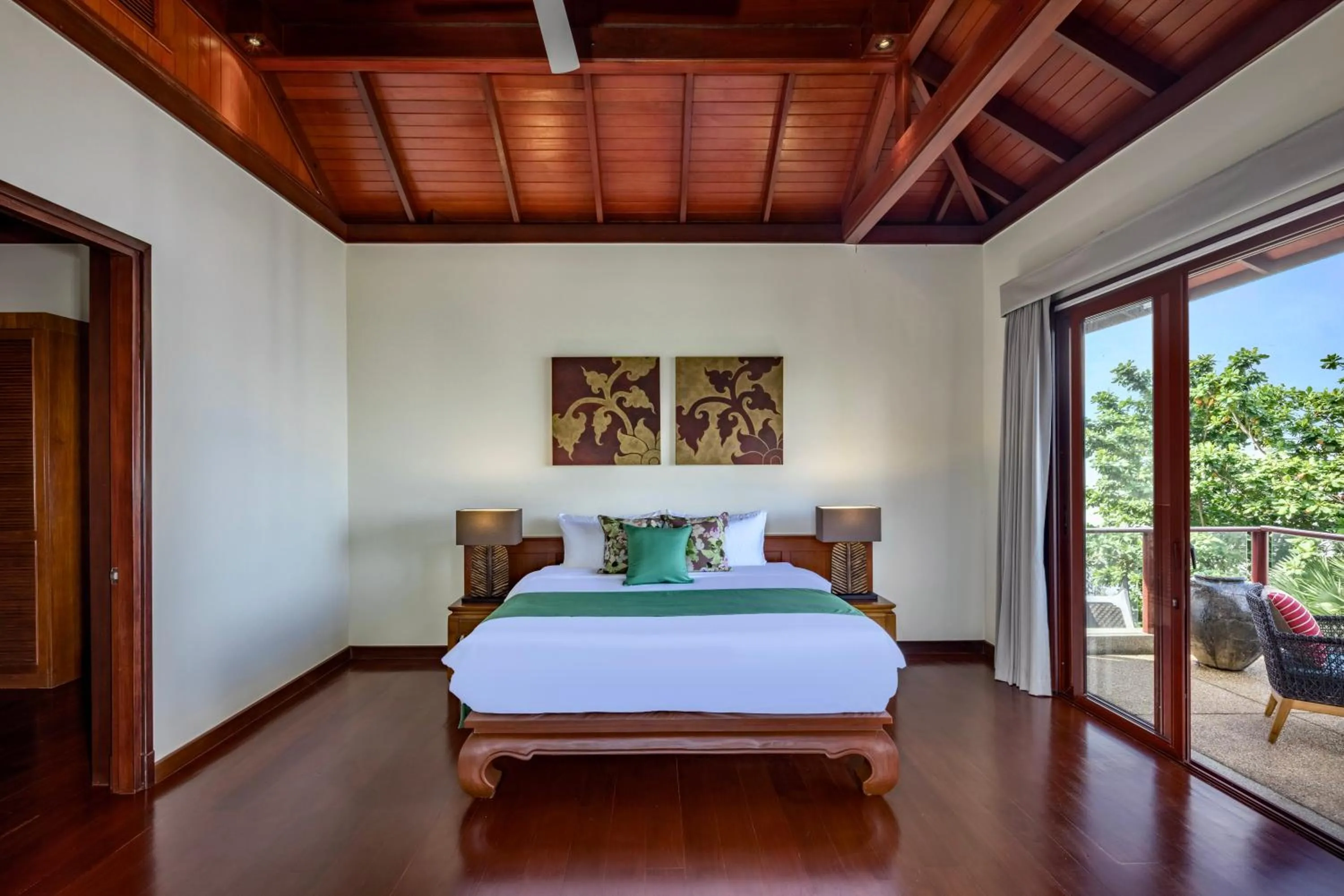 Bedroom, Bed in Villa Horizon