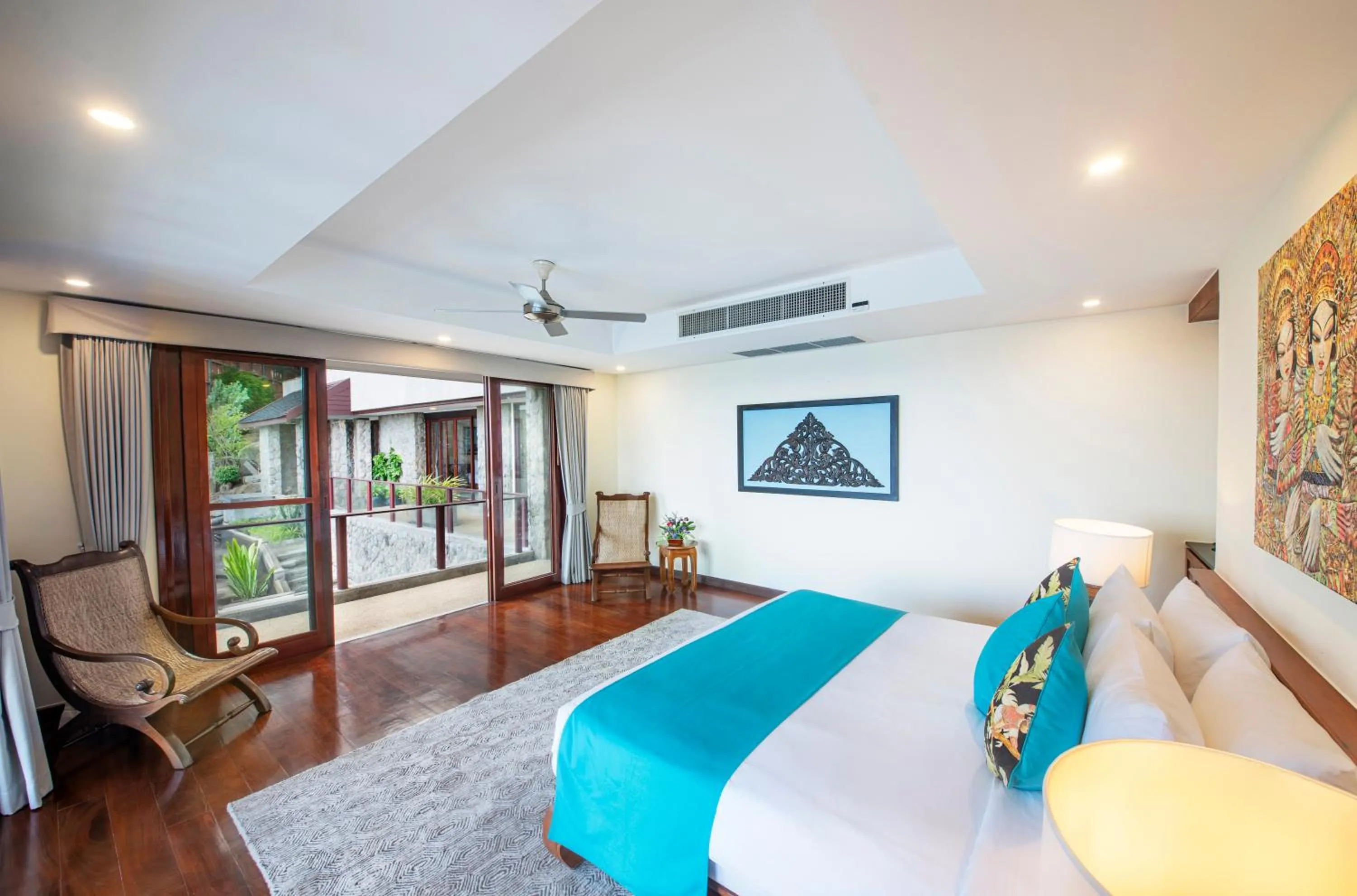 Bedroom, Bed in Villa Horizon