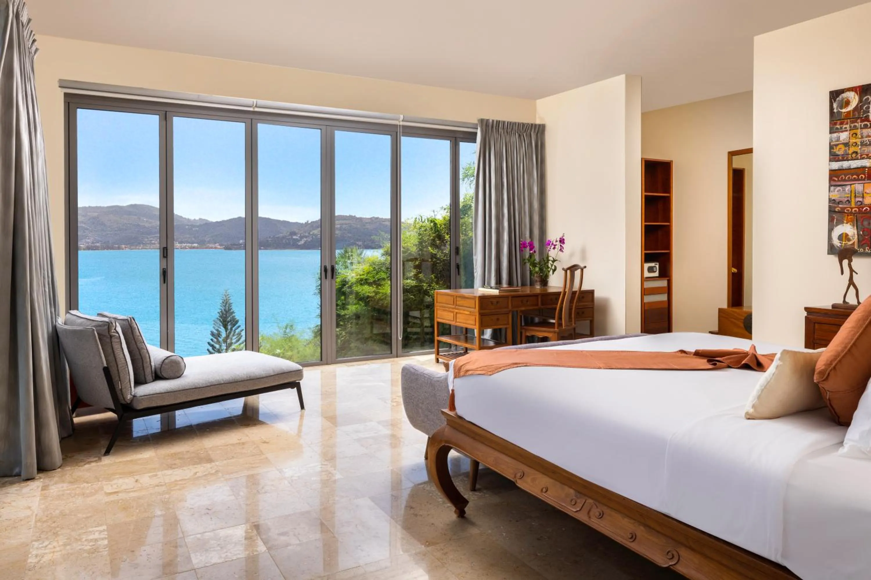 Bed in Villa Fah Sai