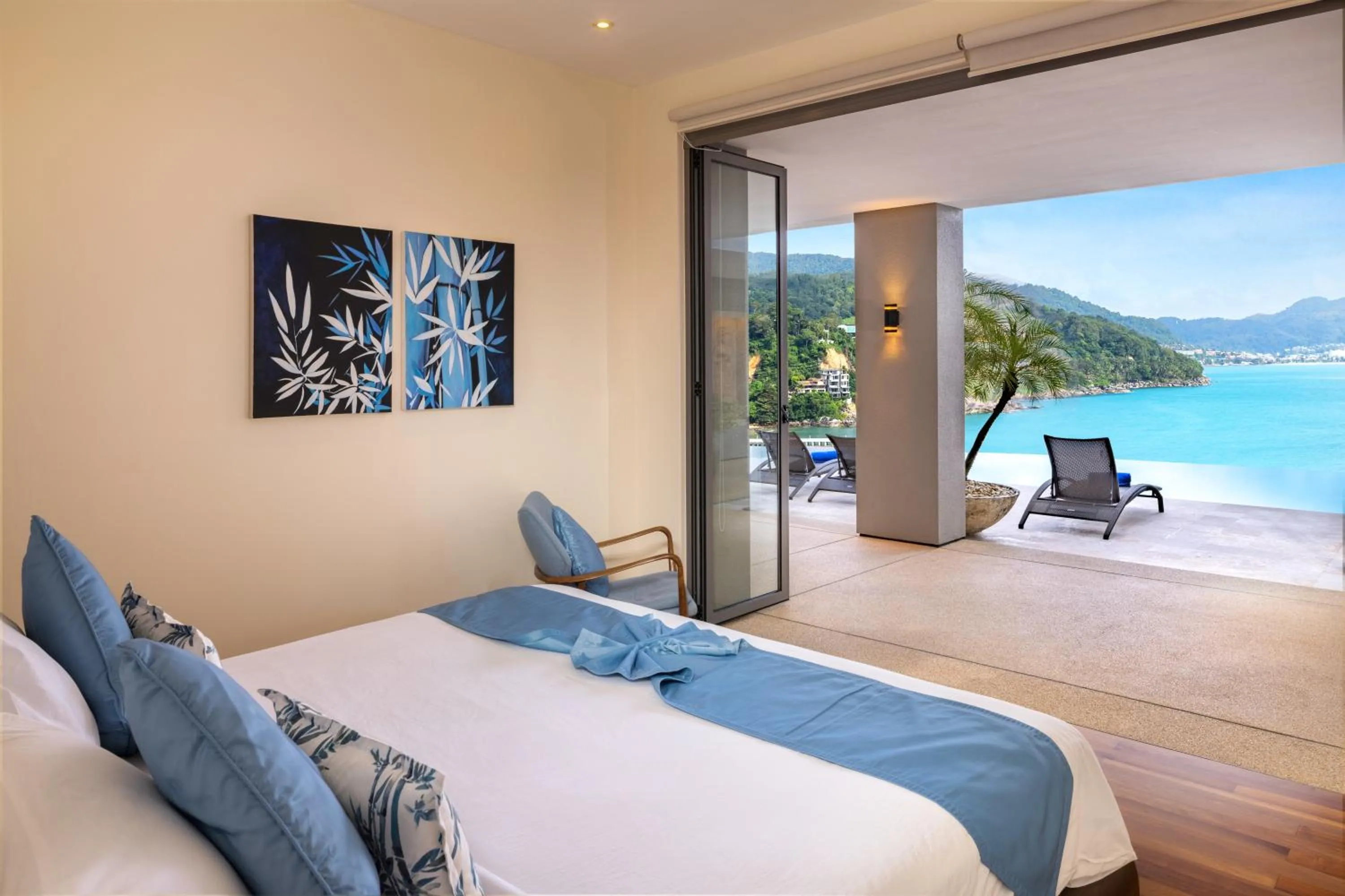 Bed in Villa Fah Sai