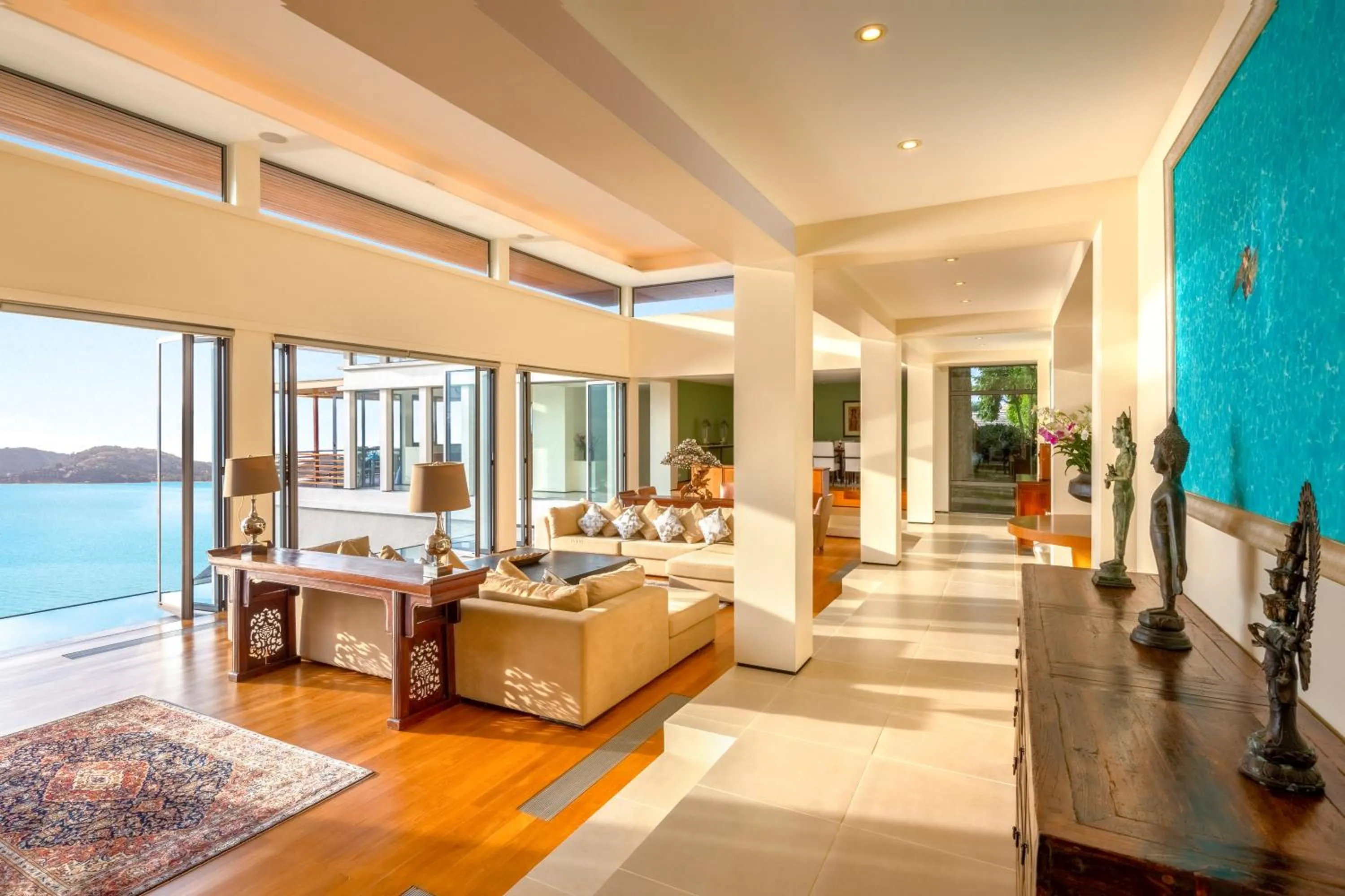 Living room in Villa Fah Sai